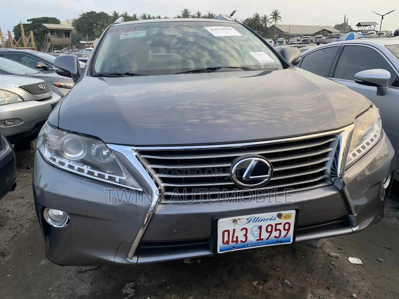 Lexus RX 350 AWD 2014 Gray