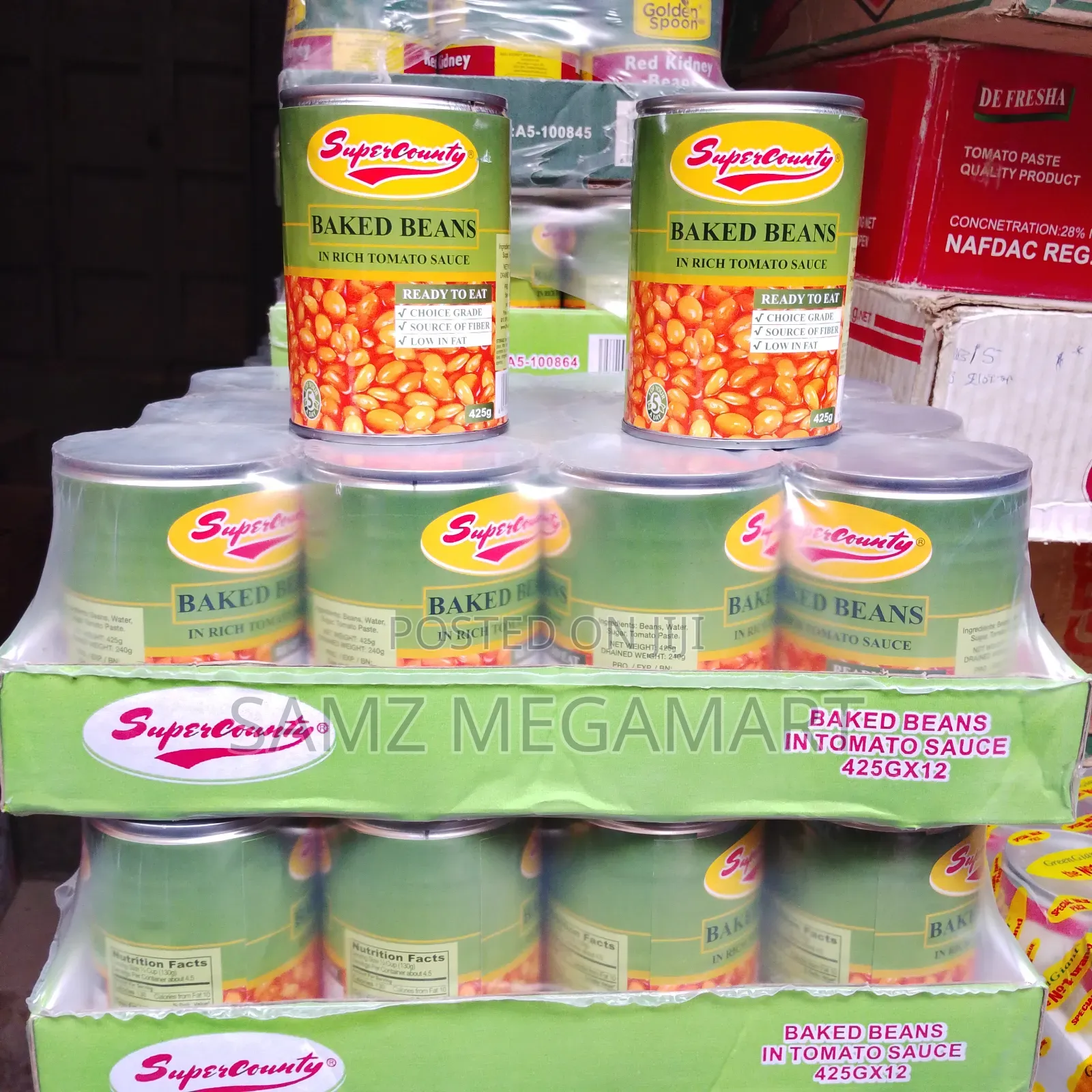 Super County Baked Beans 12x425g
