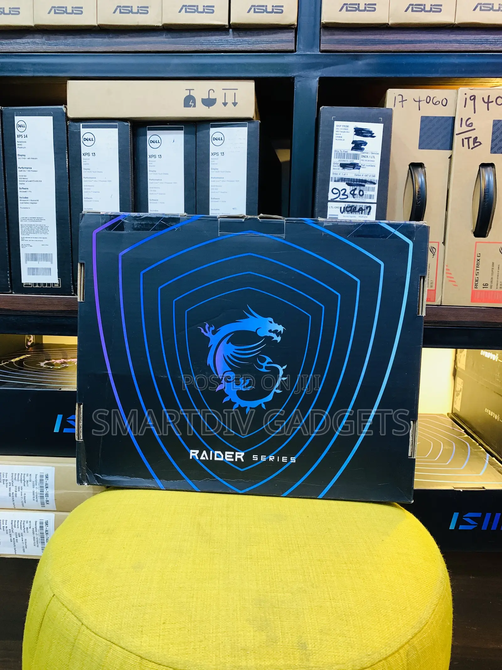 New Laptop MSI Raider GE78HX 32GB Intel Core I9 SSD 2T