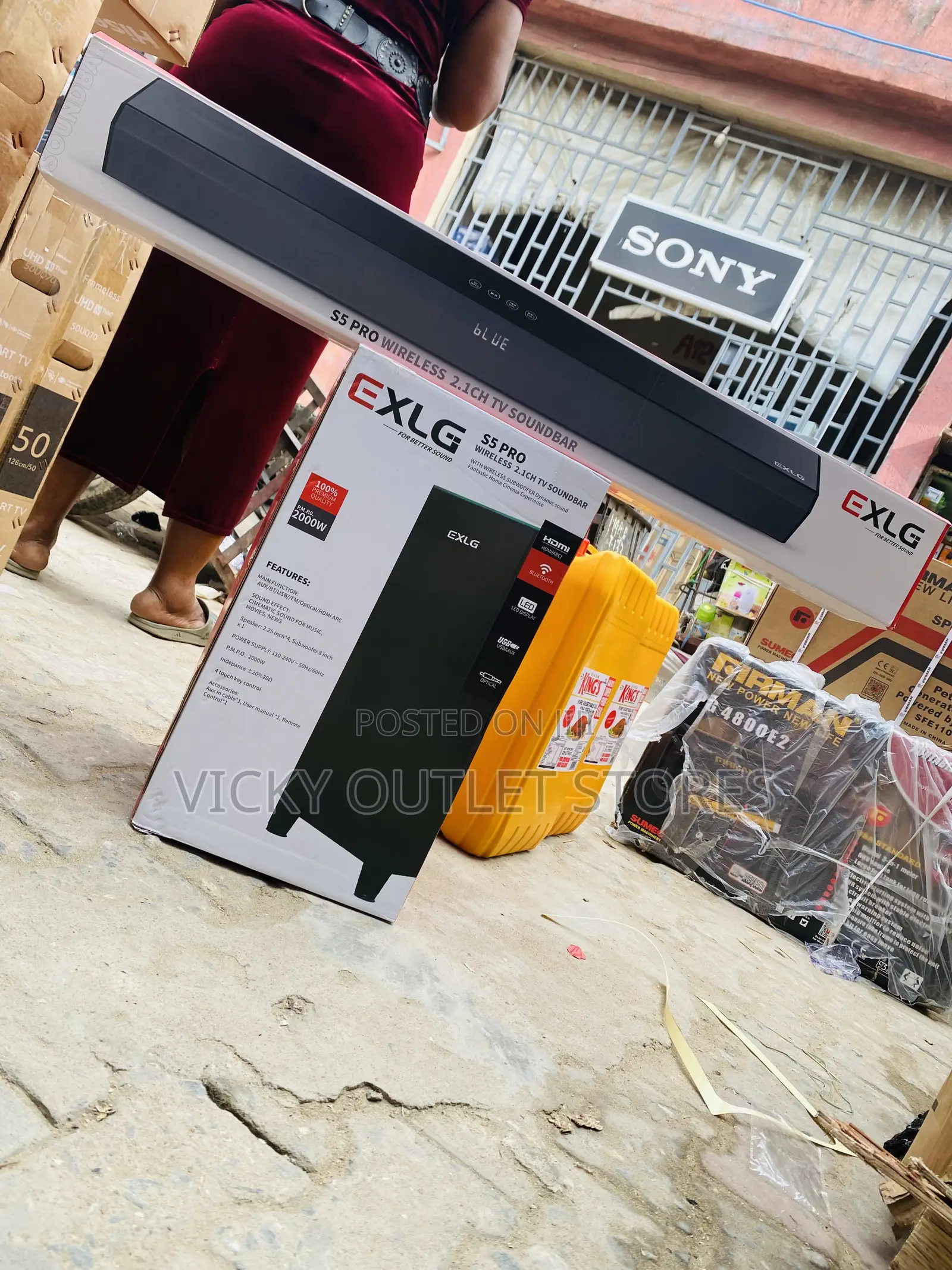 2000watts Exlg Ultimate Sound Bar