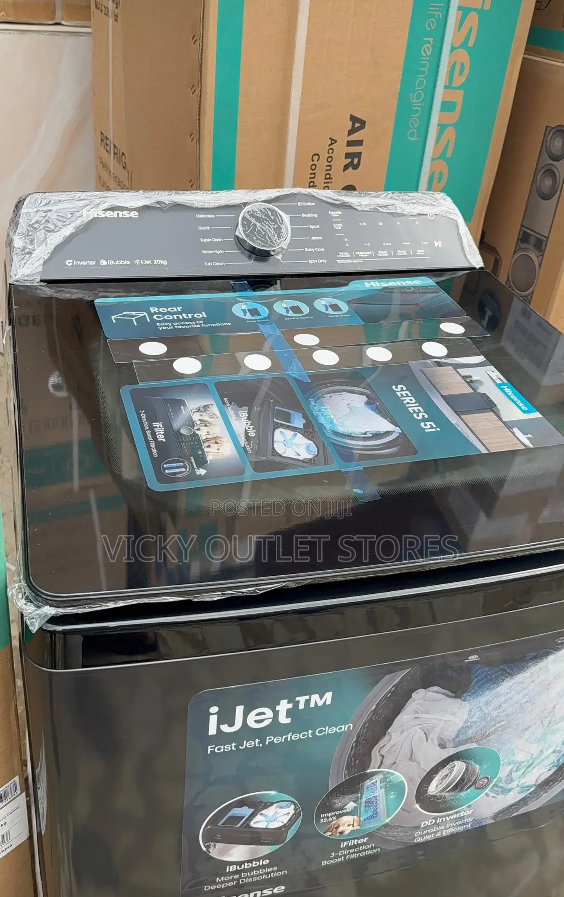 Hisense 20kg Top Loader Wash and Spin