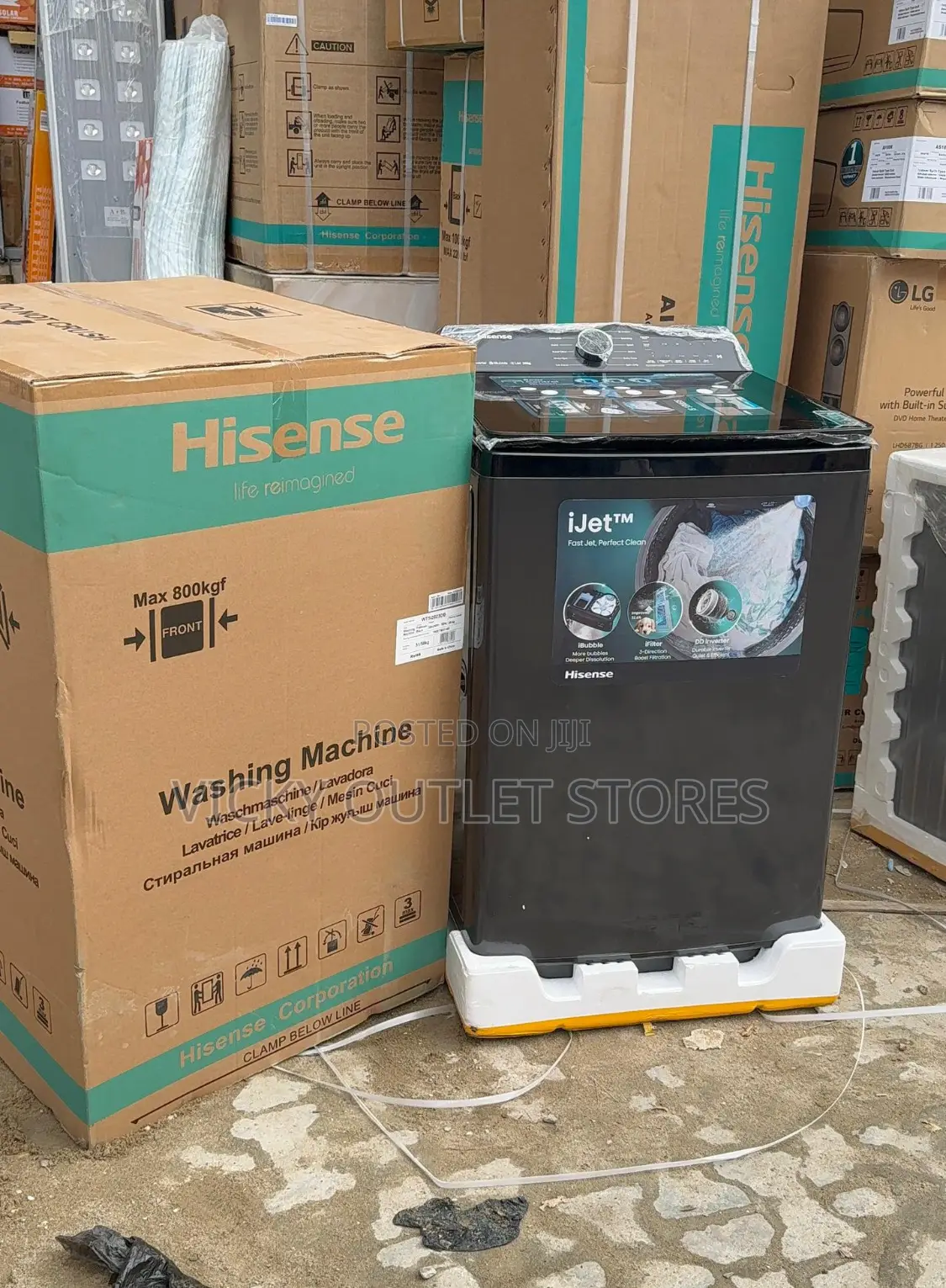 Hisense 20kg Top Loader Wash and Spin
