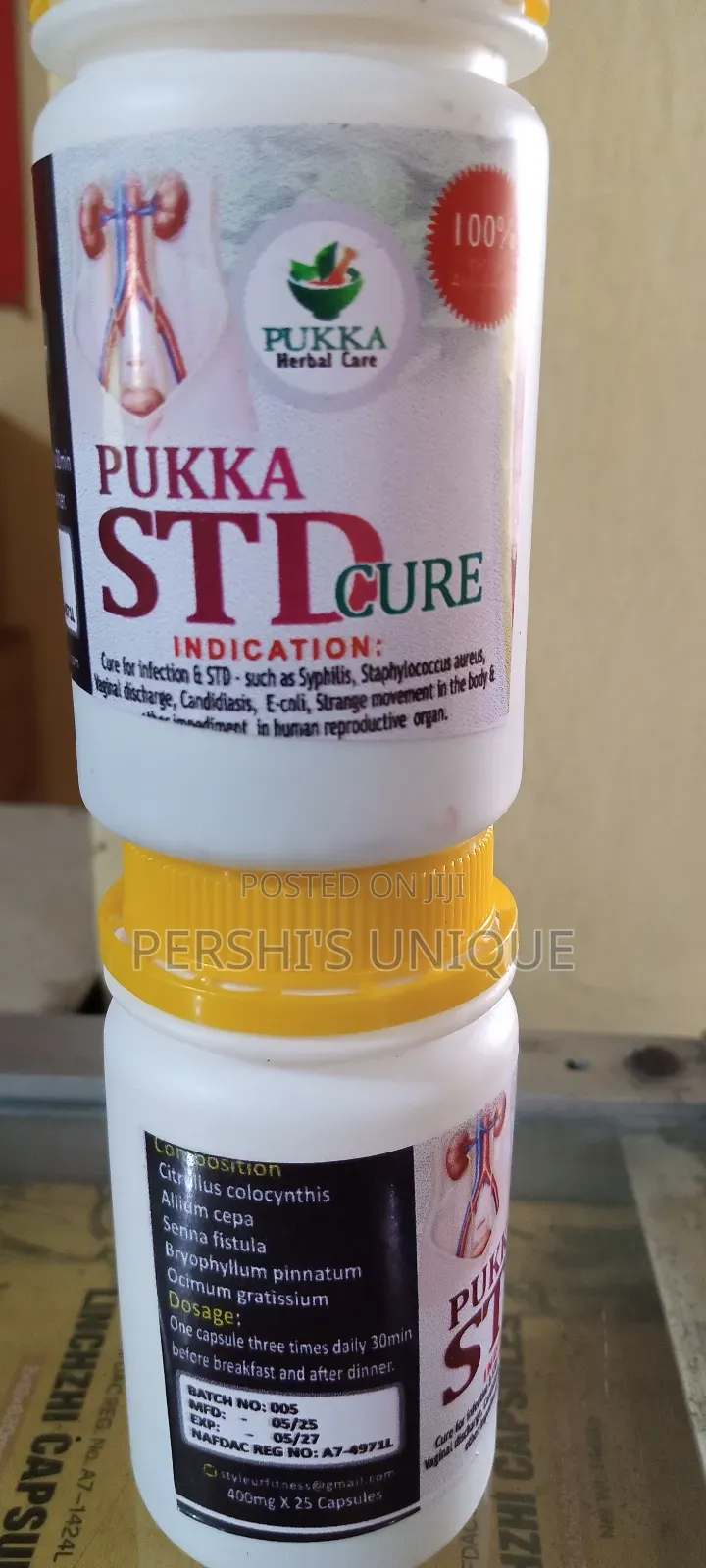 Pukka STD 100% Cure