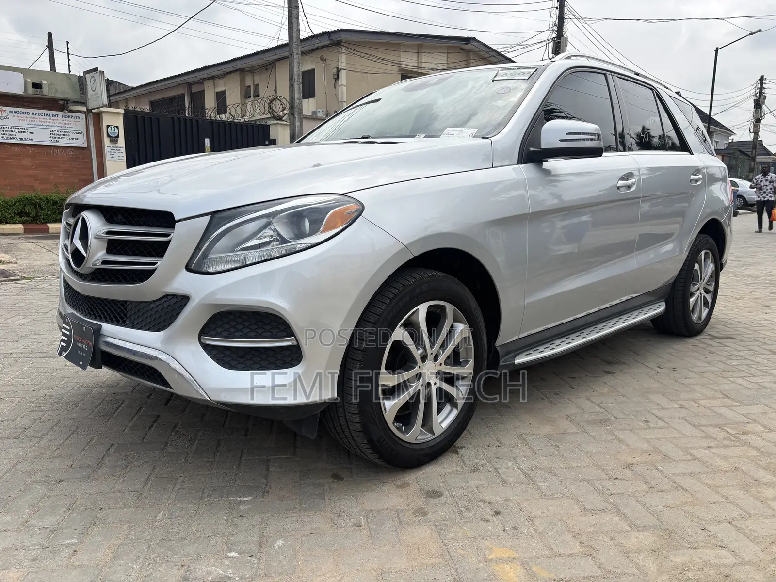 Mercedes-Benz GLE-Class GLE 350 2016 Silver
