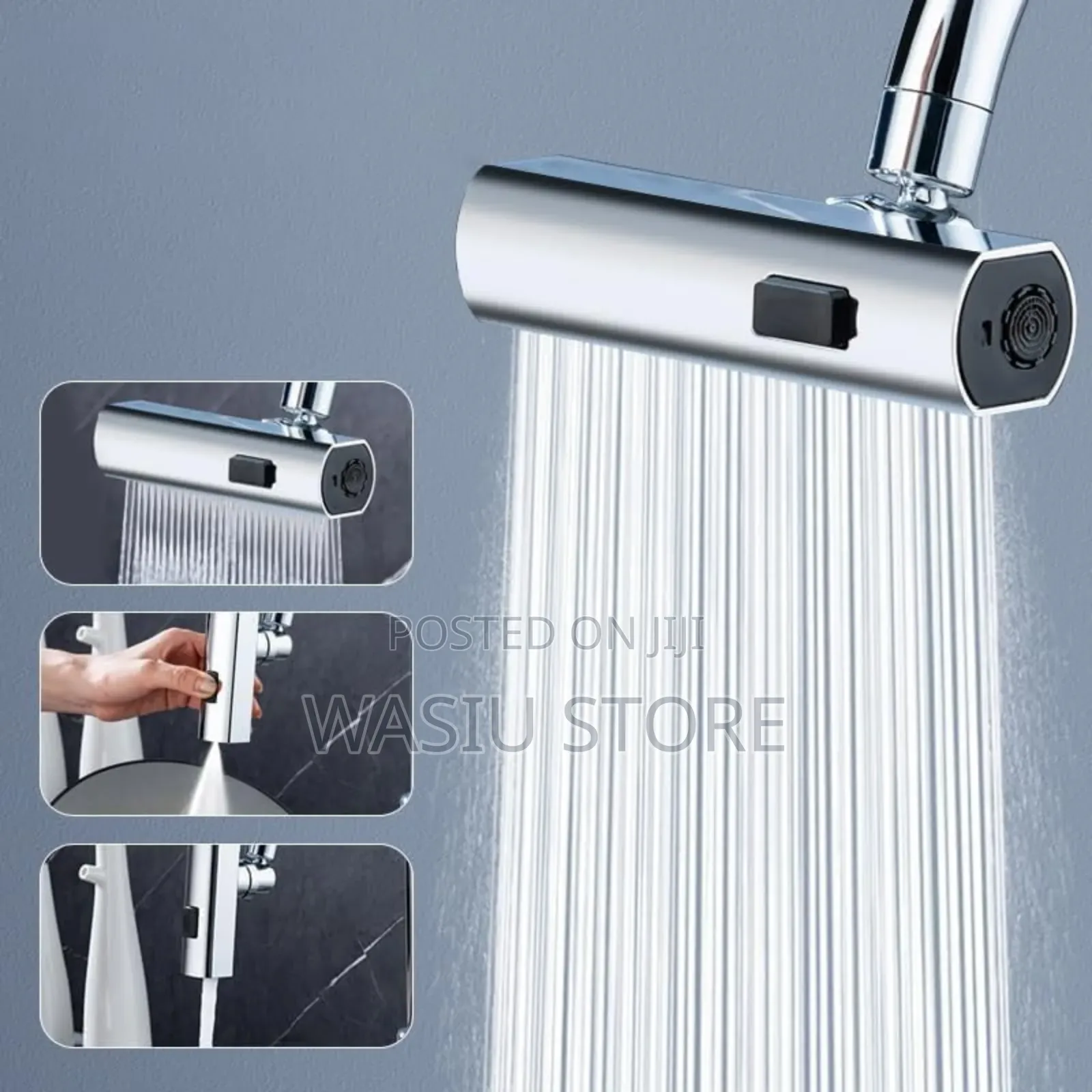 360° Swivel Faucet Extender Designed for Kitchen Sinks