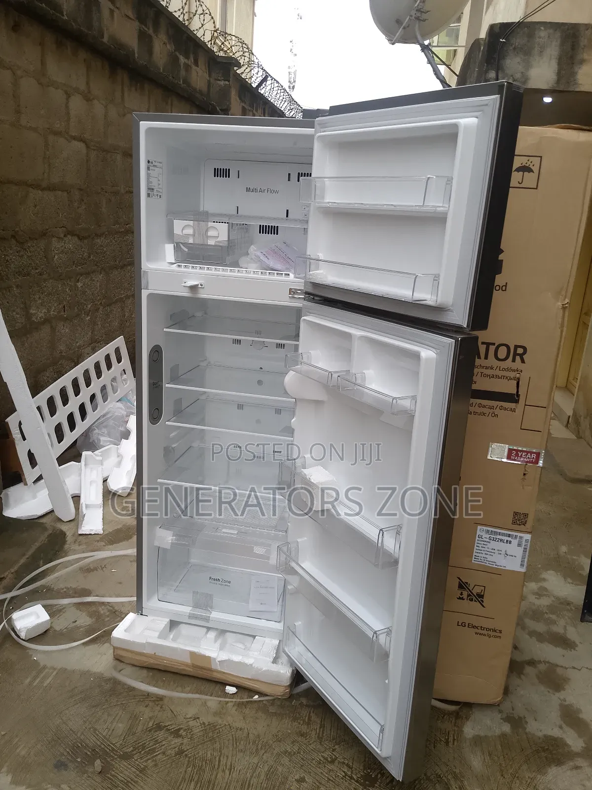 Lg 308 Litres Refrigerator – Ample Space With Fast Cooling