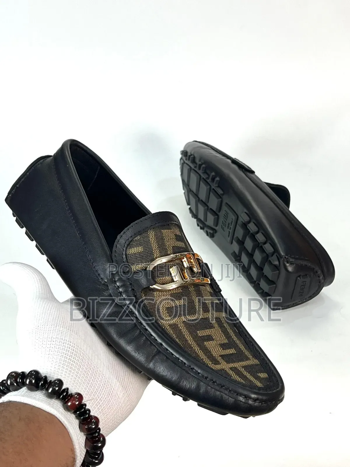 Original Fendi O'Lock Loafers Available in Store