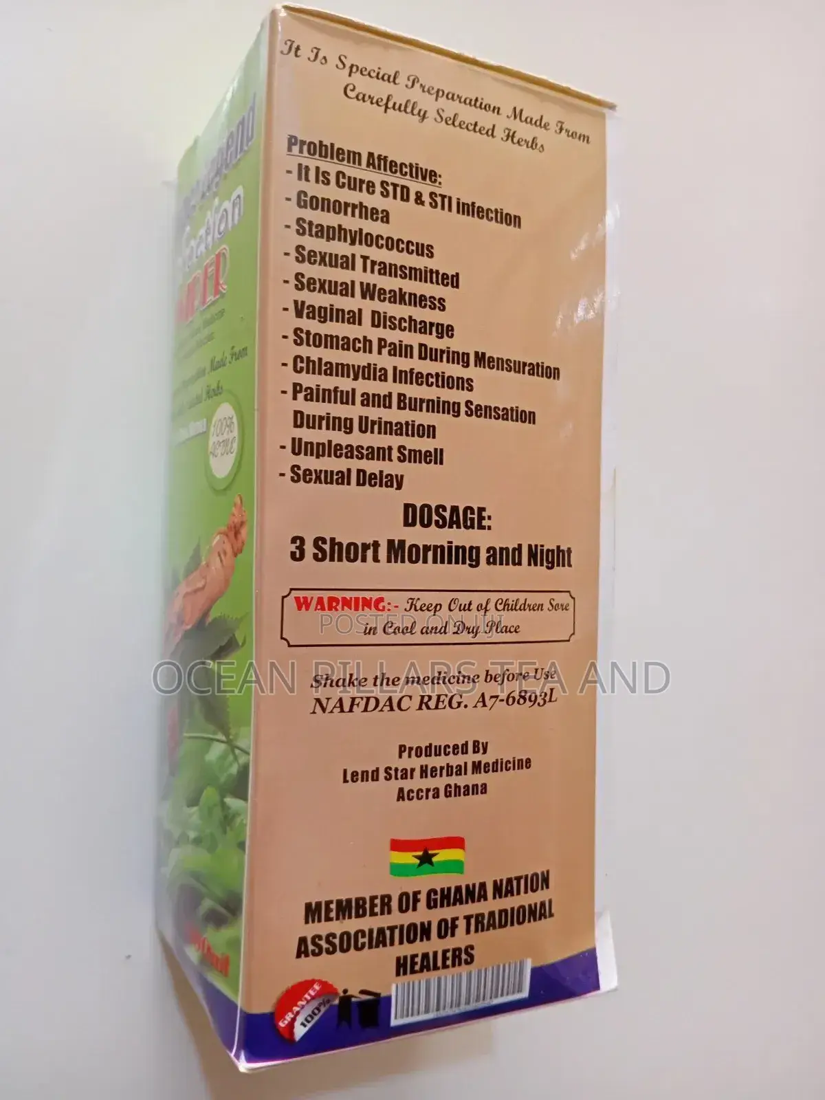 Super Legend Infection Wiper 100% Herbal 100% Active for Men Women