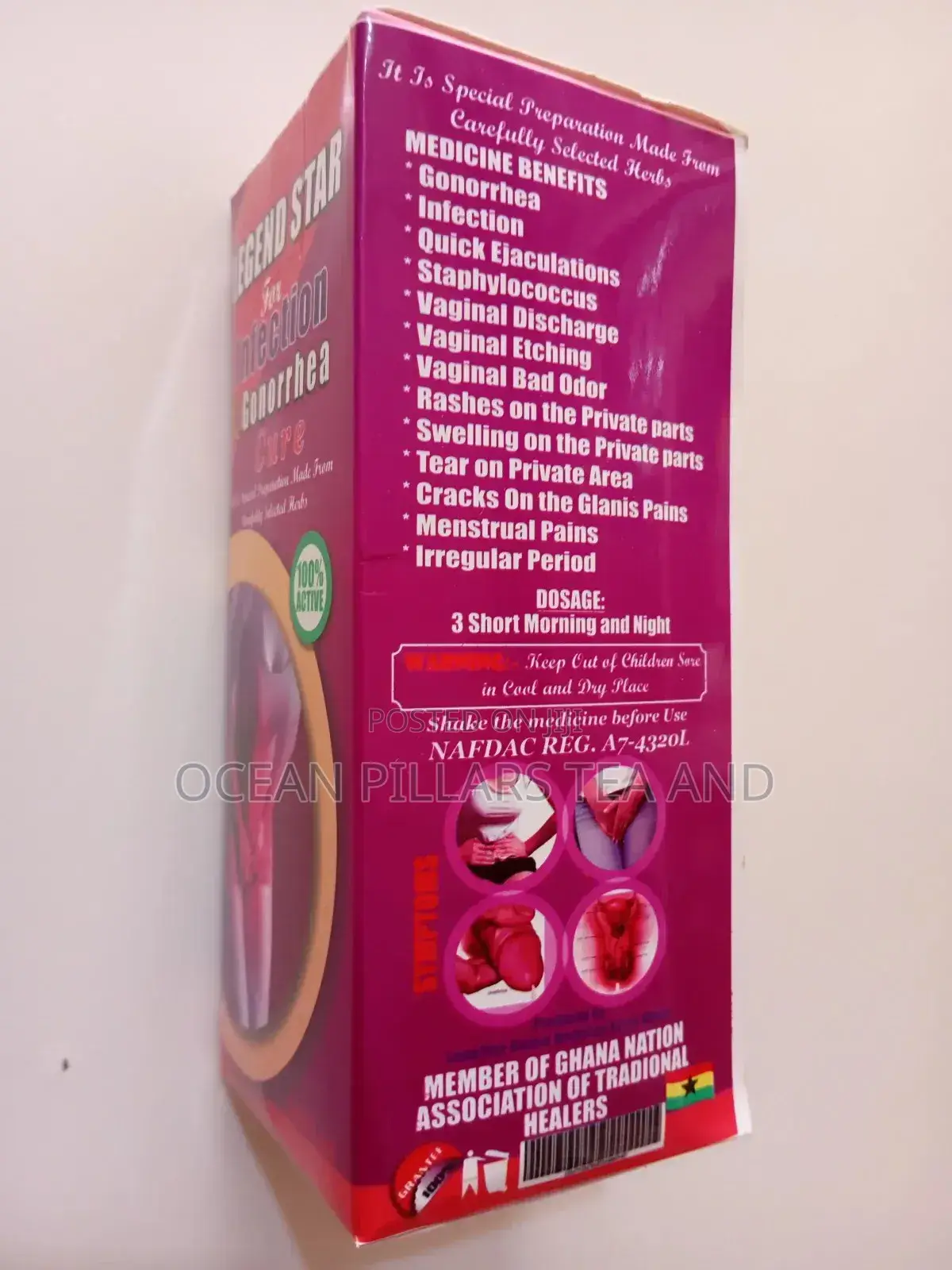 Legend Star for Infection Gonorrhea Cure 100% Herbal 100% Active
