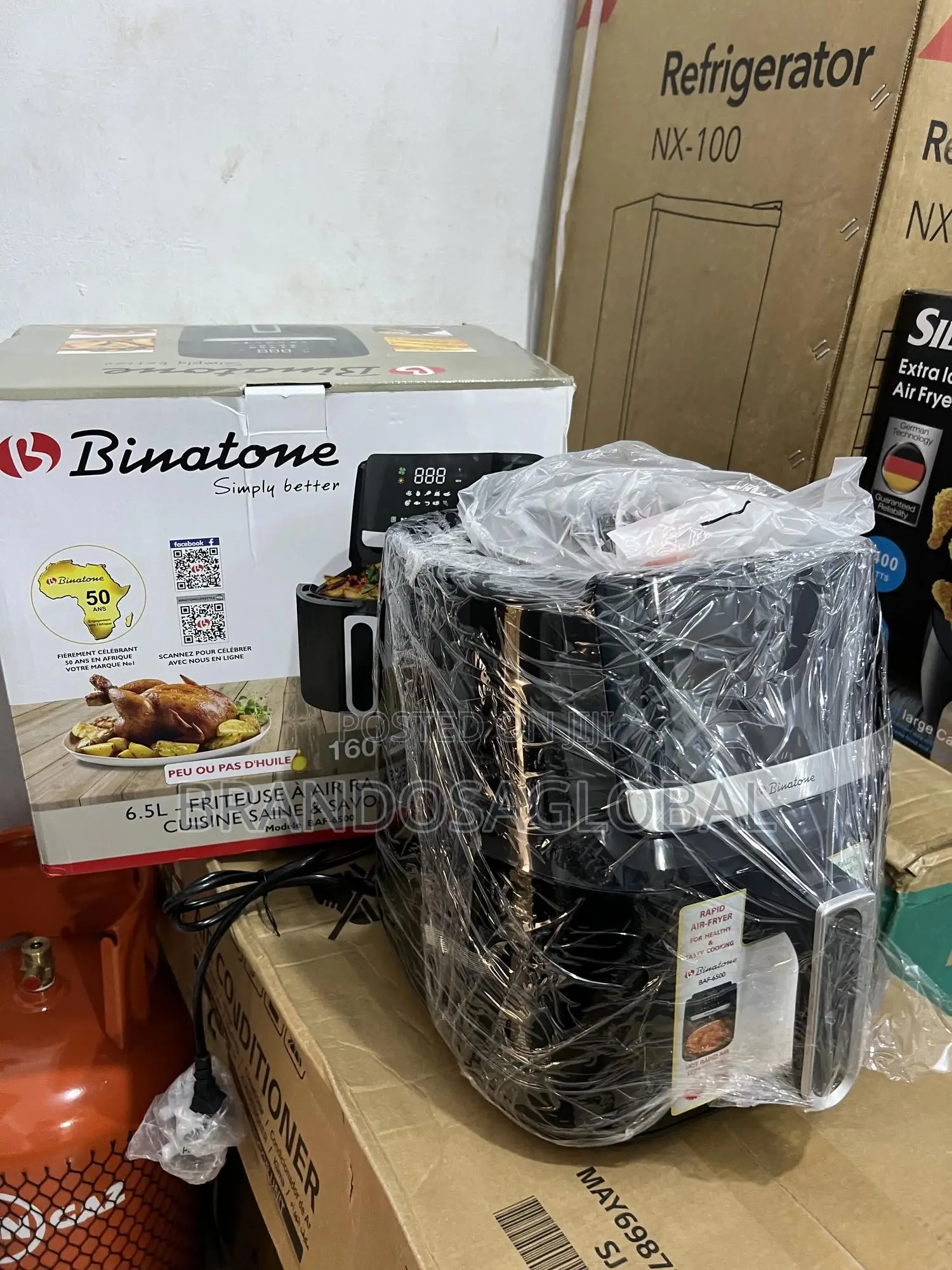 “Less Oil, More Flavor” – Binatone 6.5 L Air Fryer