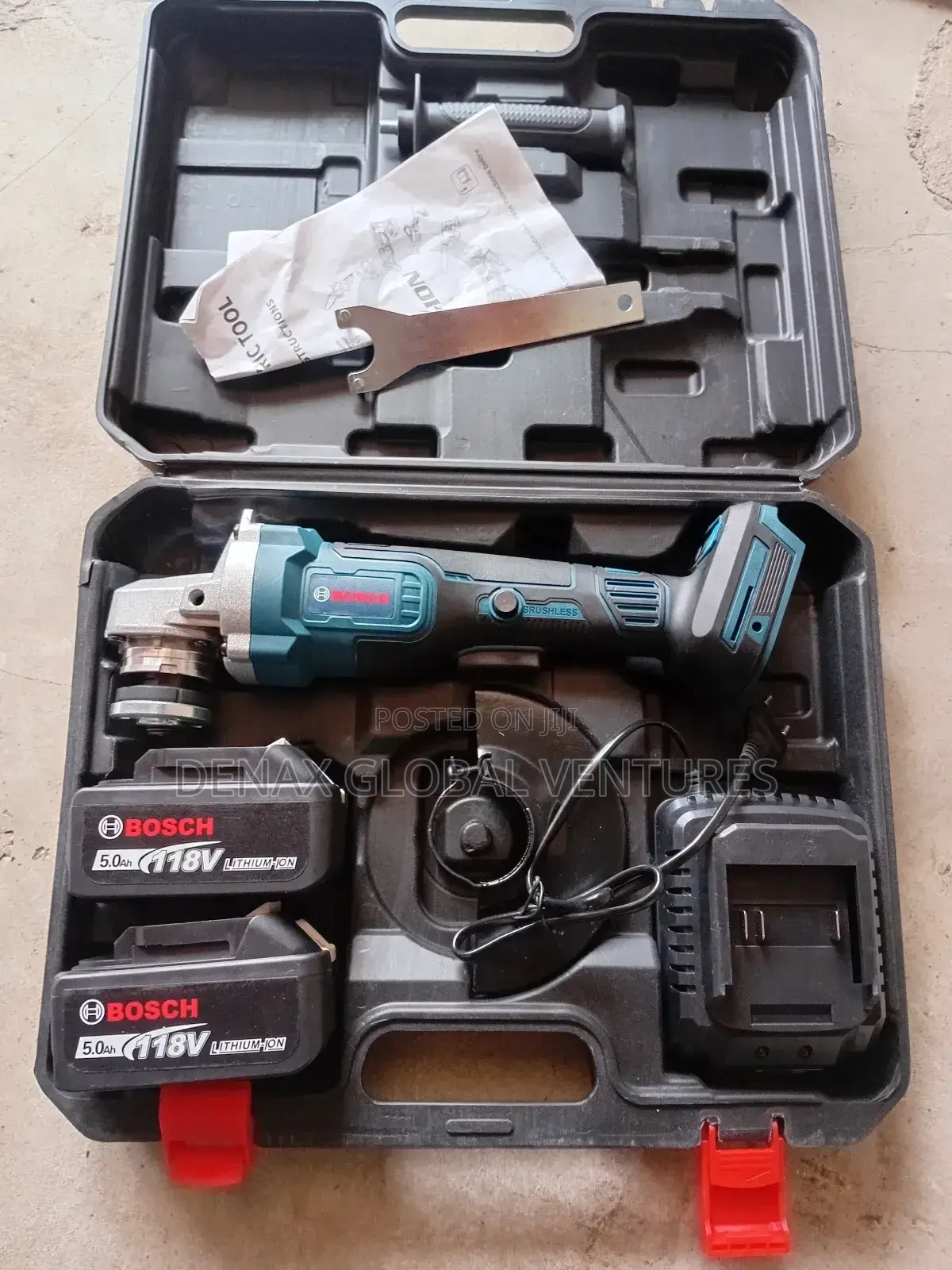 Bosch Cordless Angle Grinder 41⁄2"
