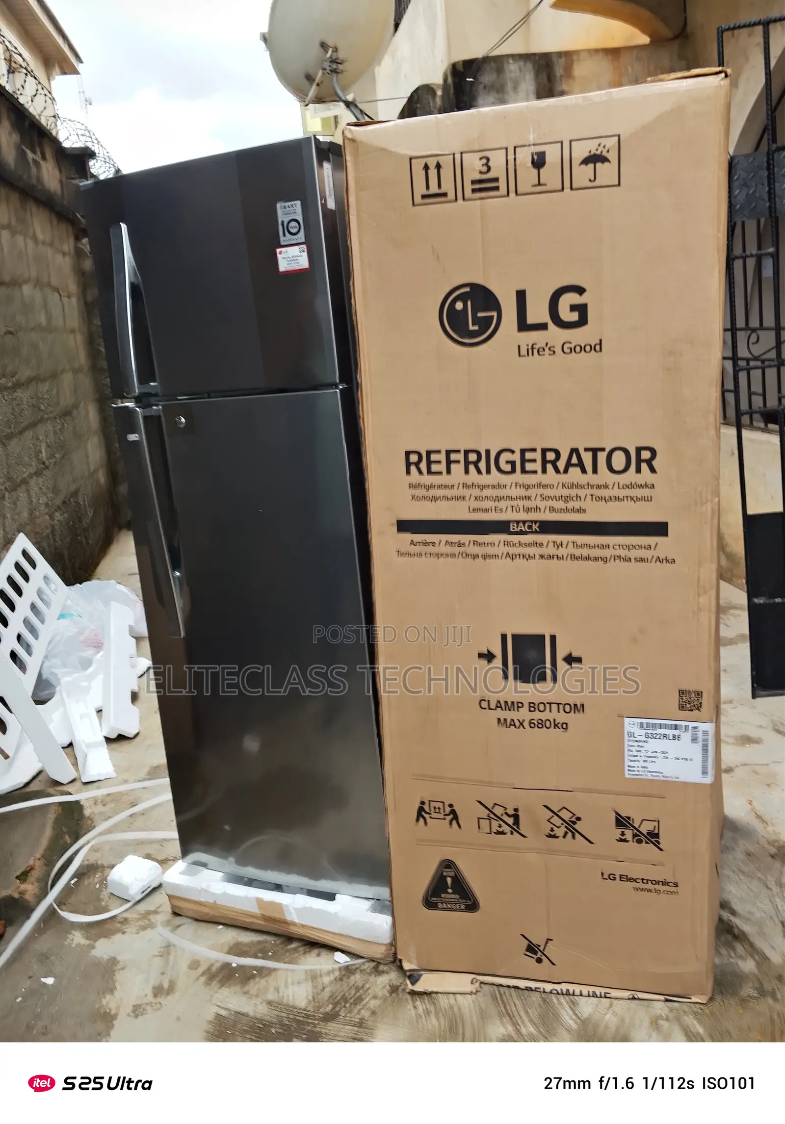 Icewavelg 308 Liters Double Door Refrigerator(Ref322rlbn)