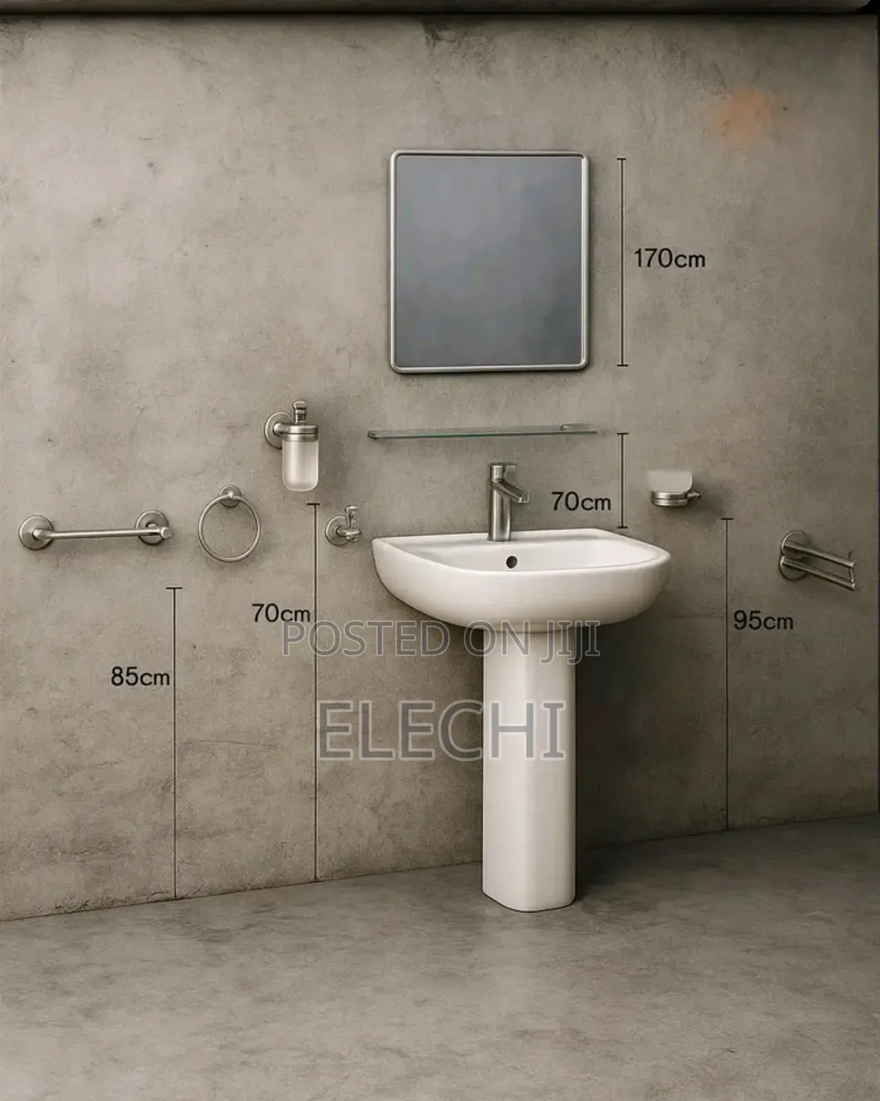 Standing Washing Hands Basin