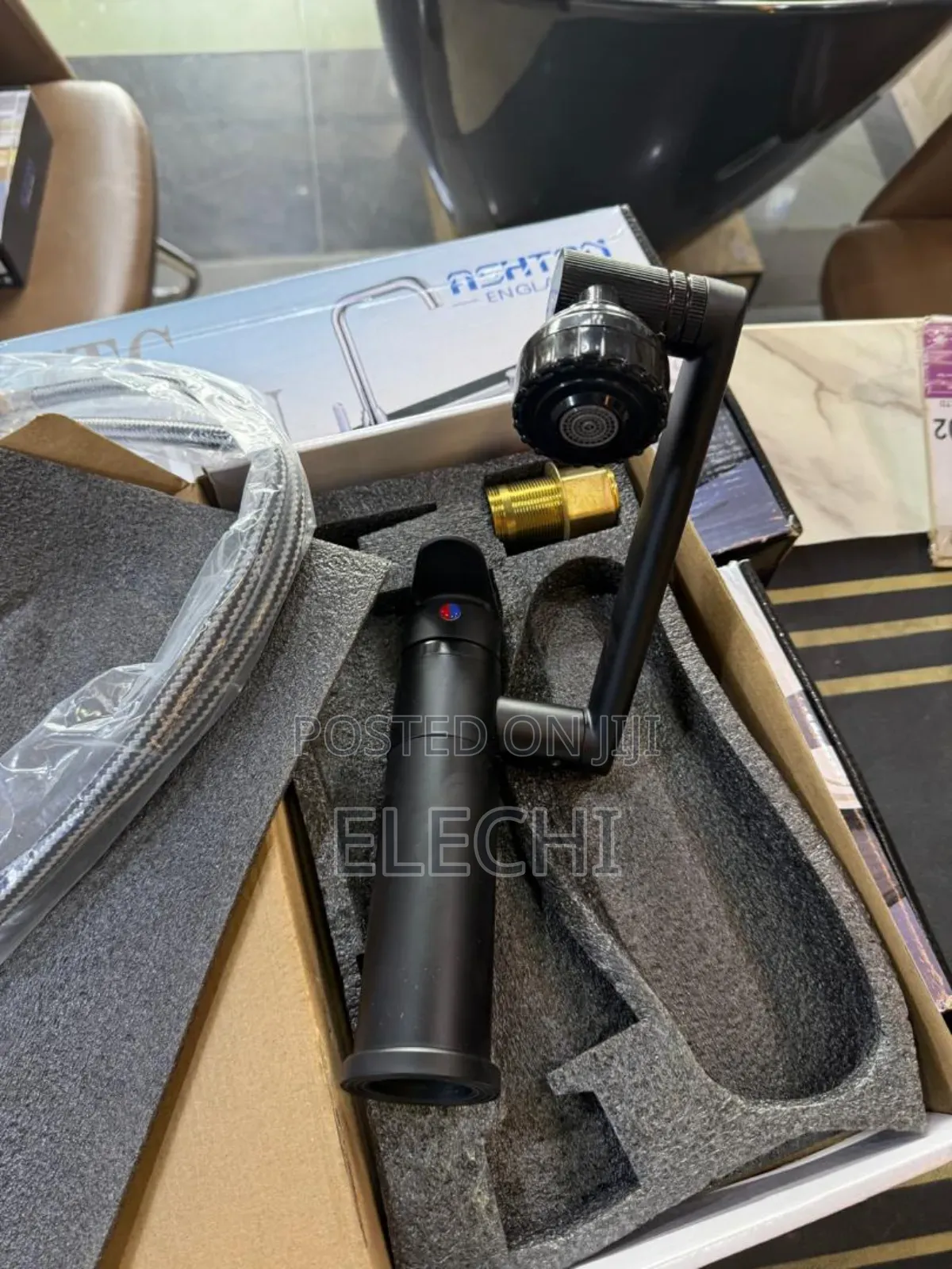 Original Antitrust Basin Mixer Tap Black