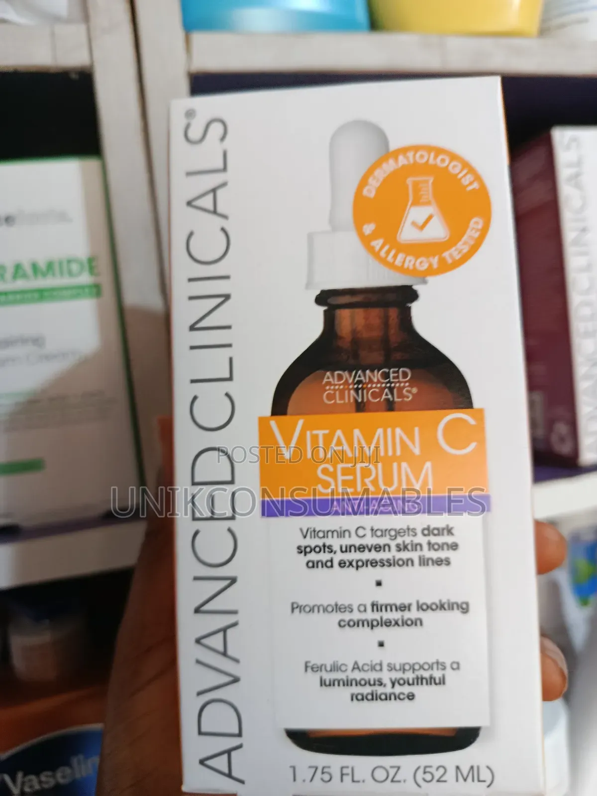 Vitamin C Hyaluronic Collagen Peptide Naicinamide Tea Tree Serum