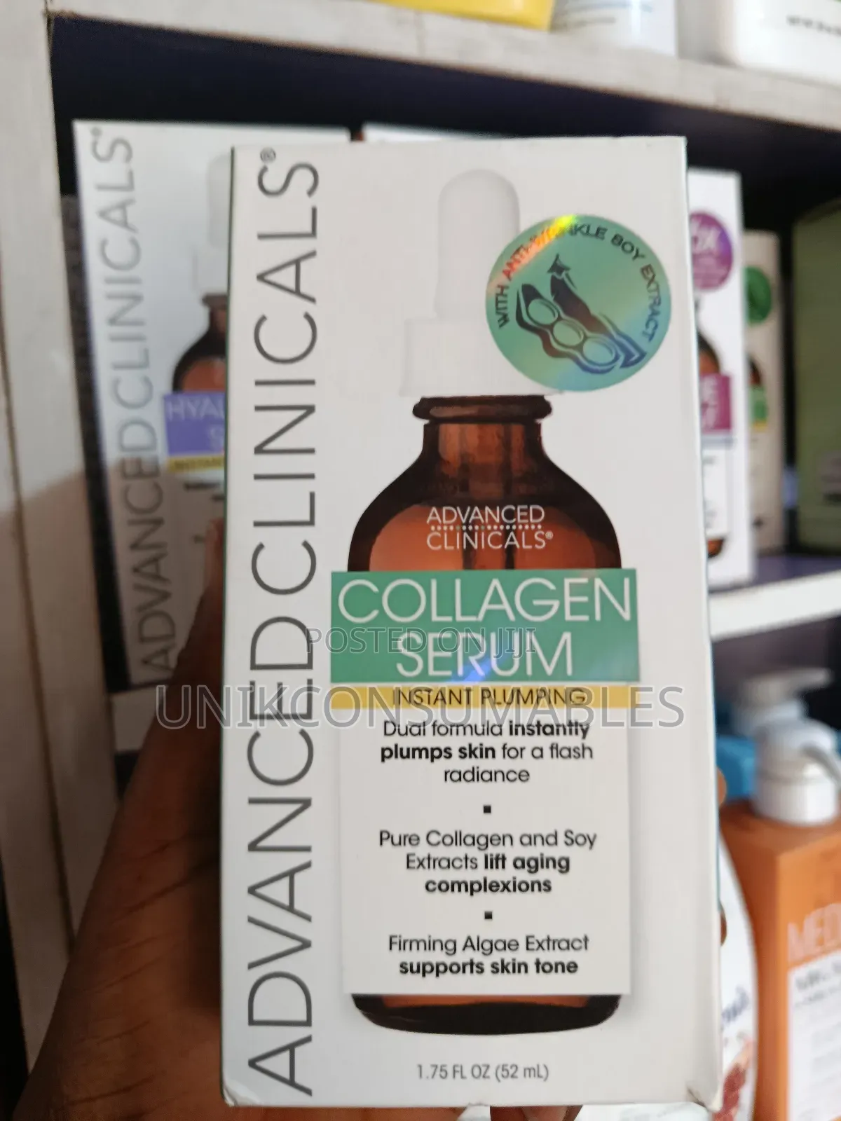 Vitamin C Hyaluronic Collagen Peptide Naicinamide Tea Tree Serum
