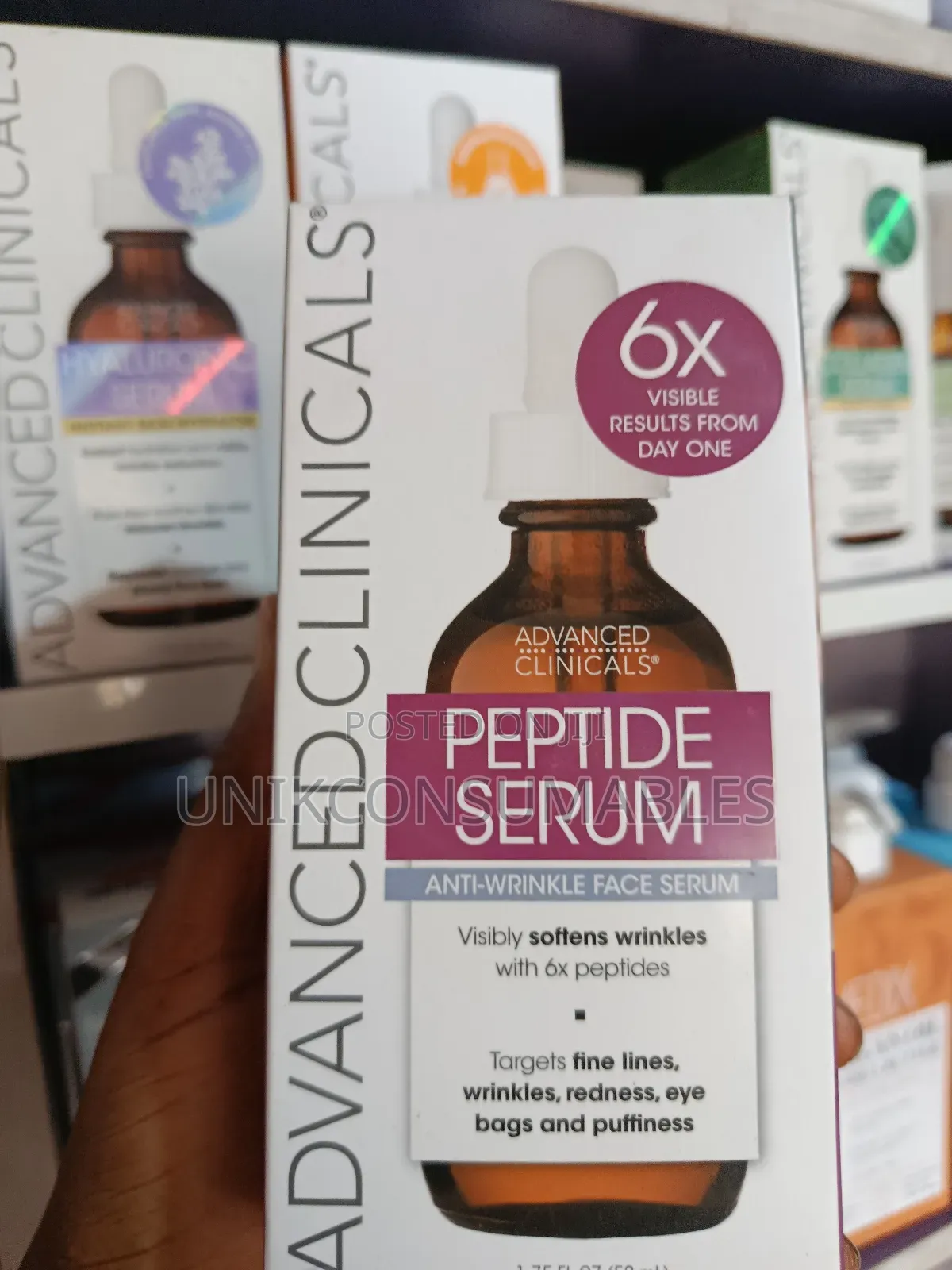 Vitamin C Hyaluronic Collagen Peptide Naicinamide Tea Tree Serum