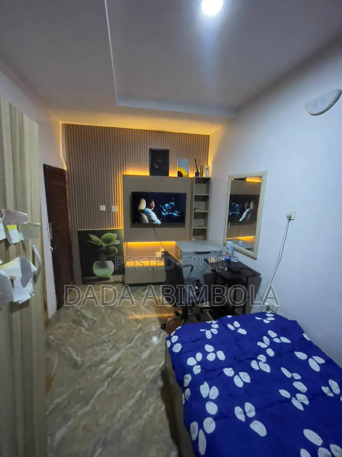 Furnished Single Room With Kitchen and Toilet ,Football Pitch
