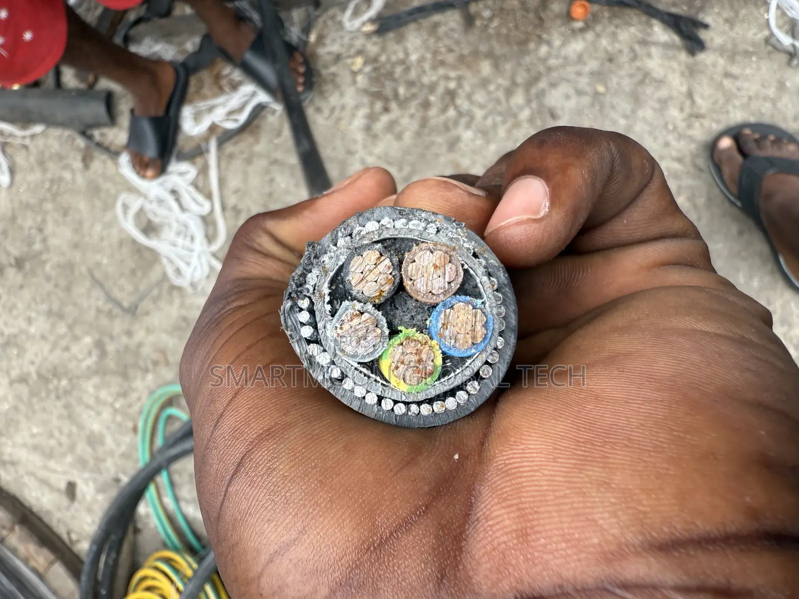 25mm 5core Armored Cable