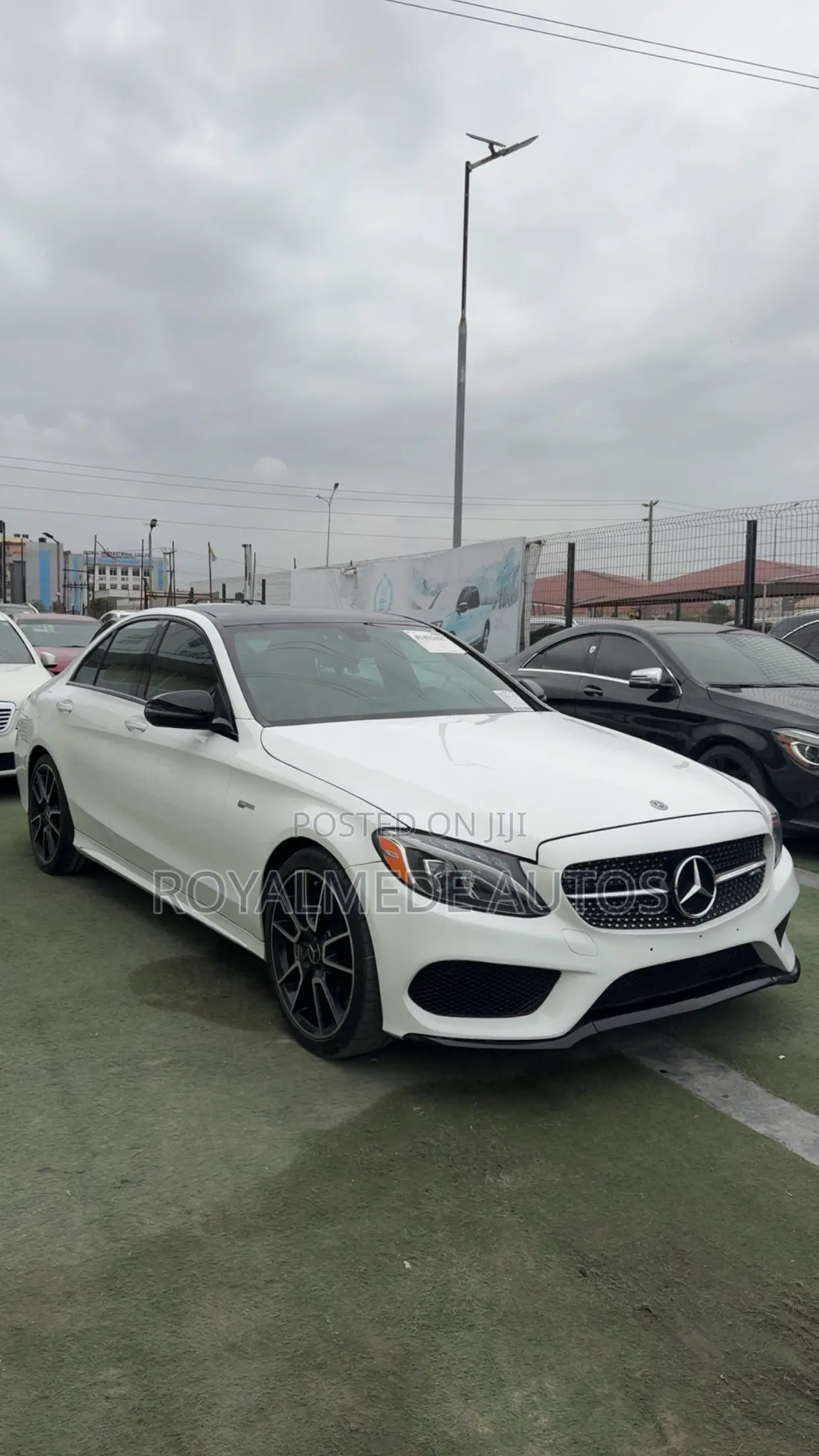 Mercedes-Benz C43 4Matic Sedan AWD (3.0L V6 9AM) 2018 White