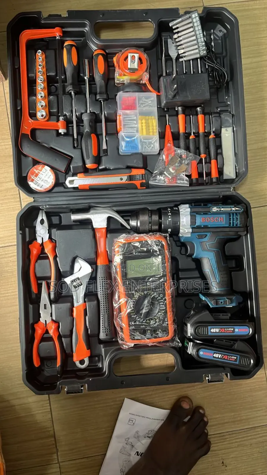 48v Bosch Screw Machine With Plenty Toolz