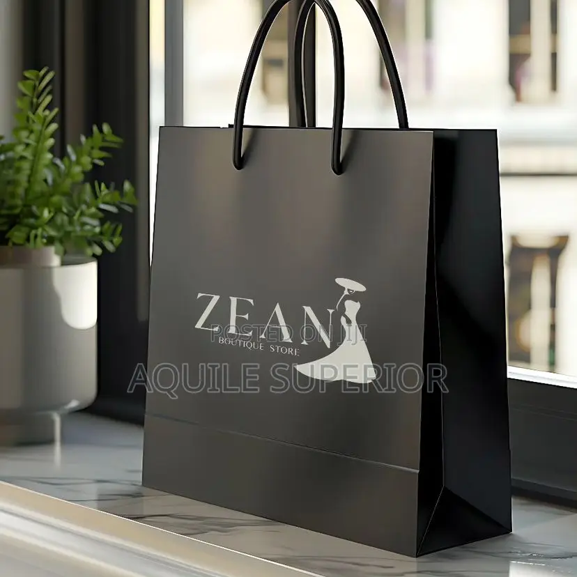 Printed Fashion Shopping Bags