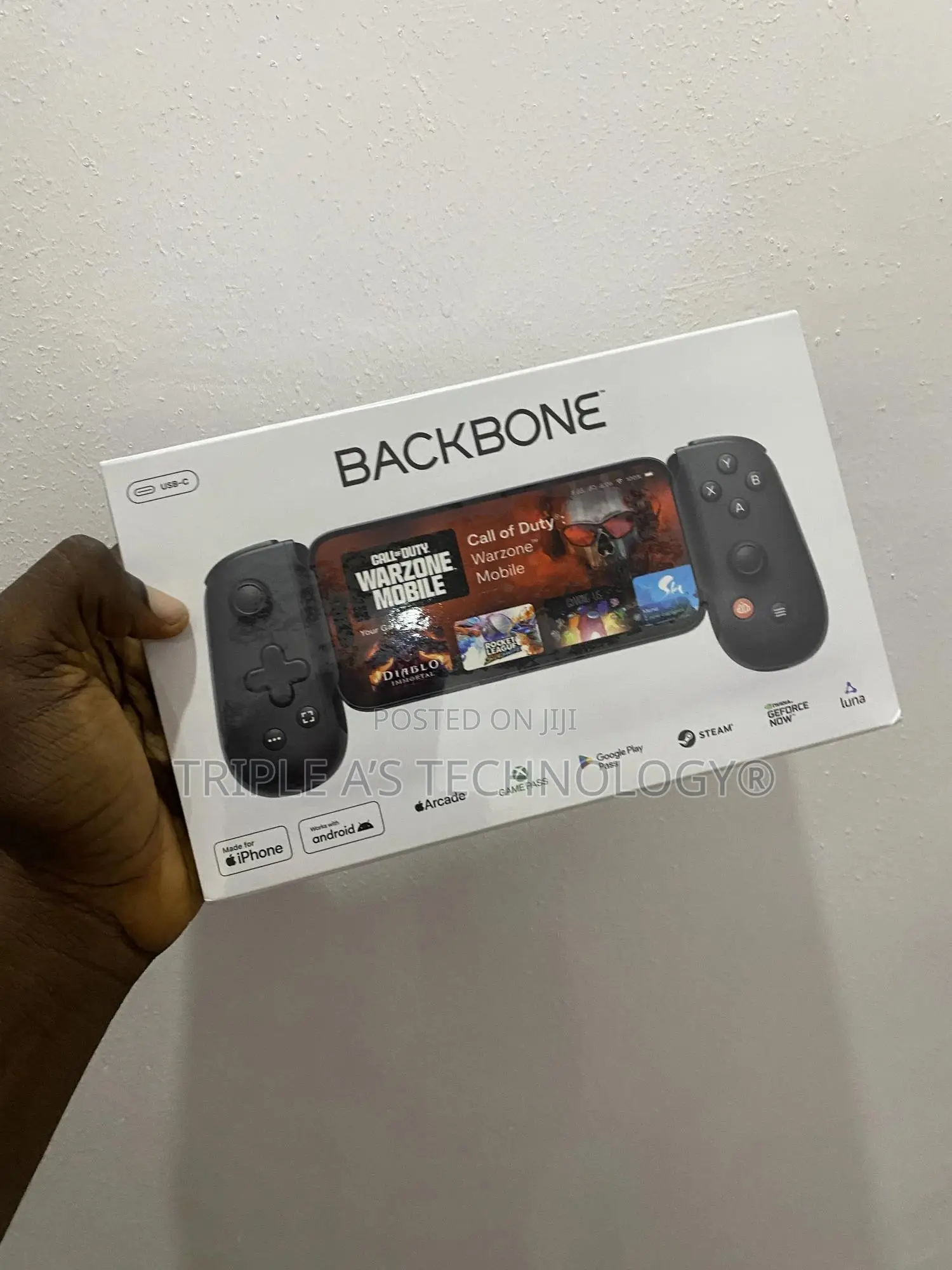 Backbone One Mobile Gaming Controller For Android iPhone 15/16/17