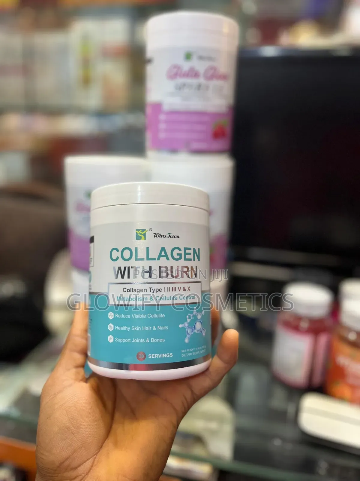Wins Town Collagen With Burn