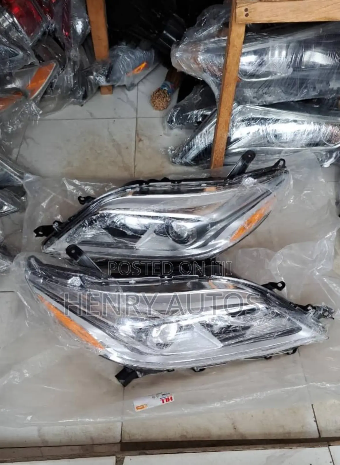 Set Headlamp Sienna 2018