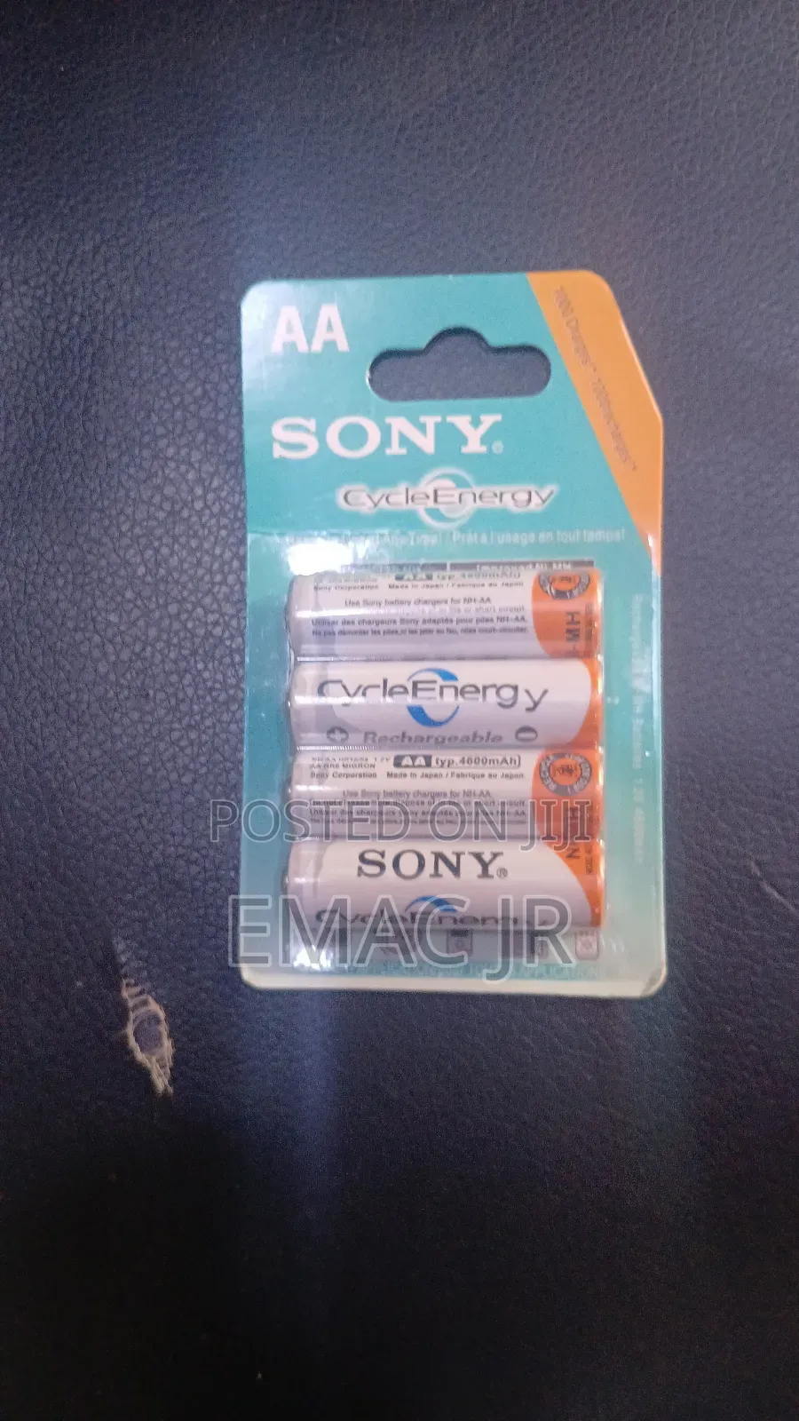 Sony Cycle Energy Aa Rechargeable Batteries.