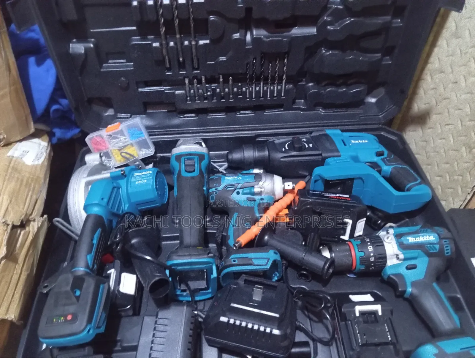 5in1 Cordless Hammer, Jigsaw, Screw, Secular Saw, Bgrinding Machines