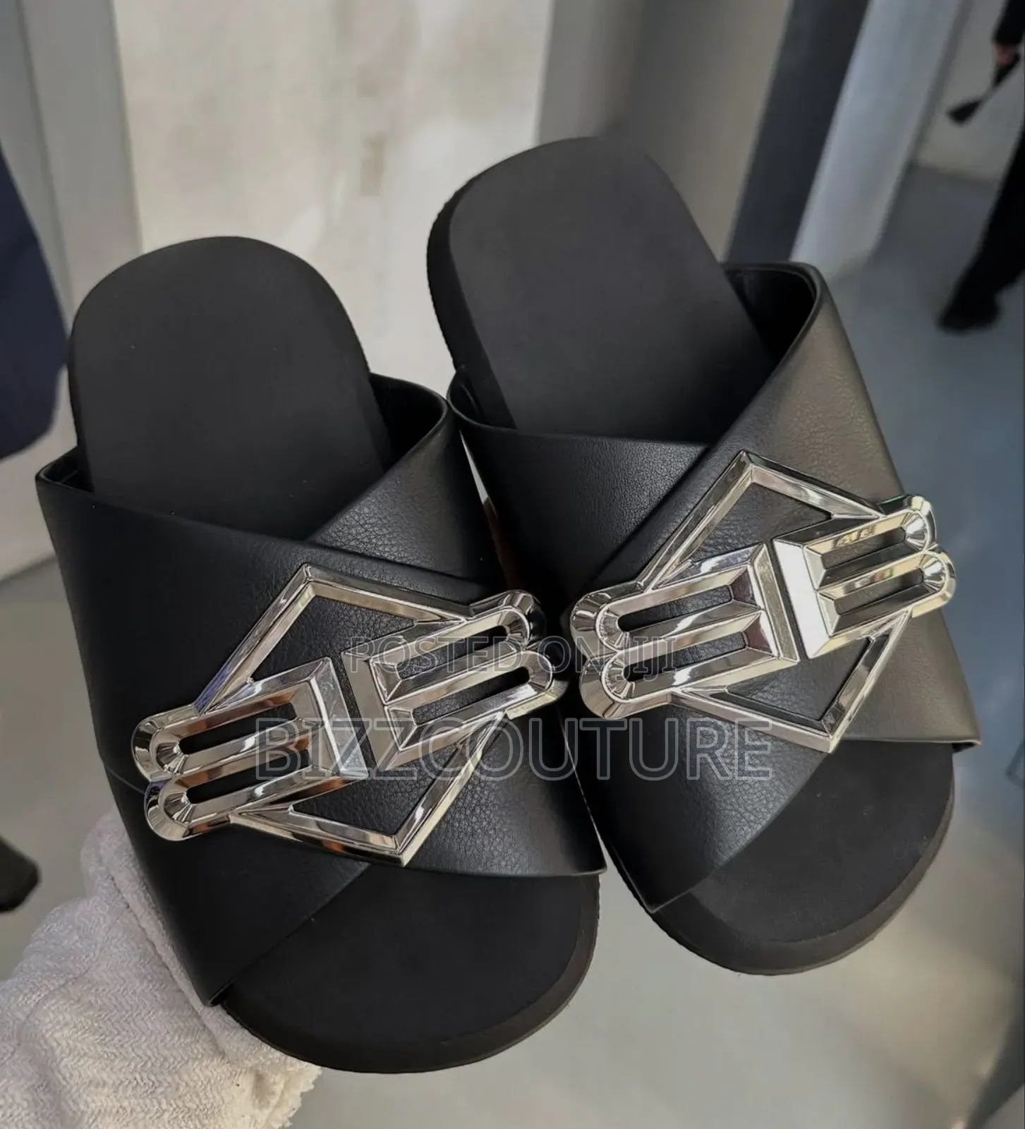 Original Balenciaga Slippers Available in Store