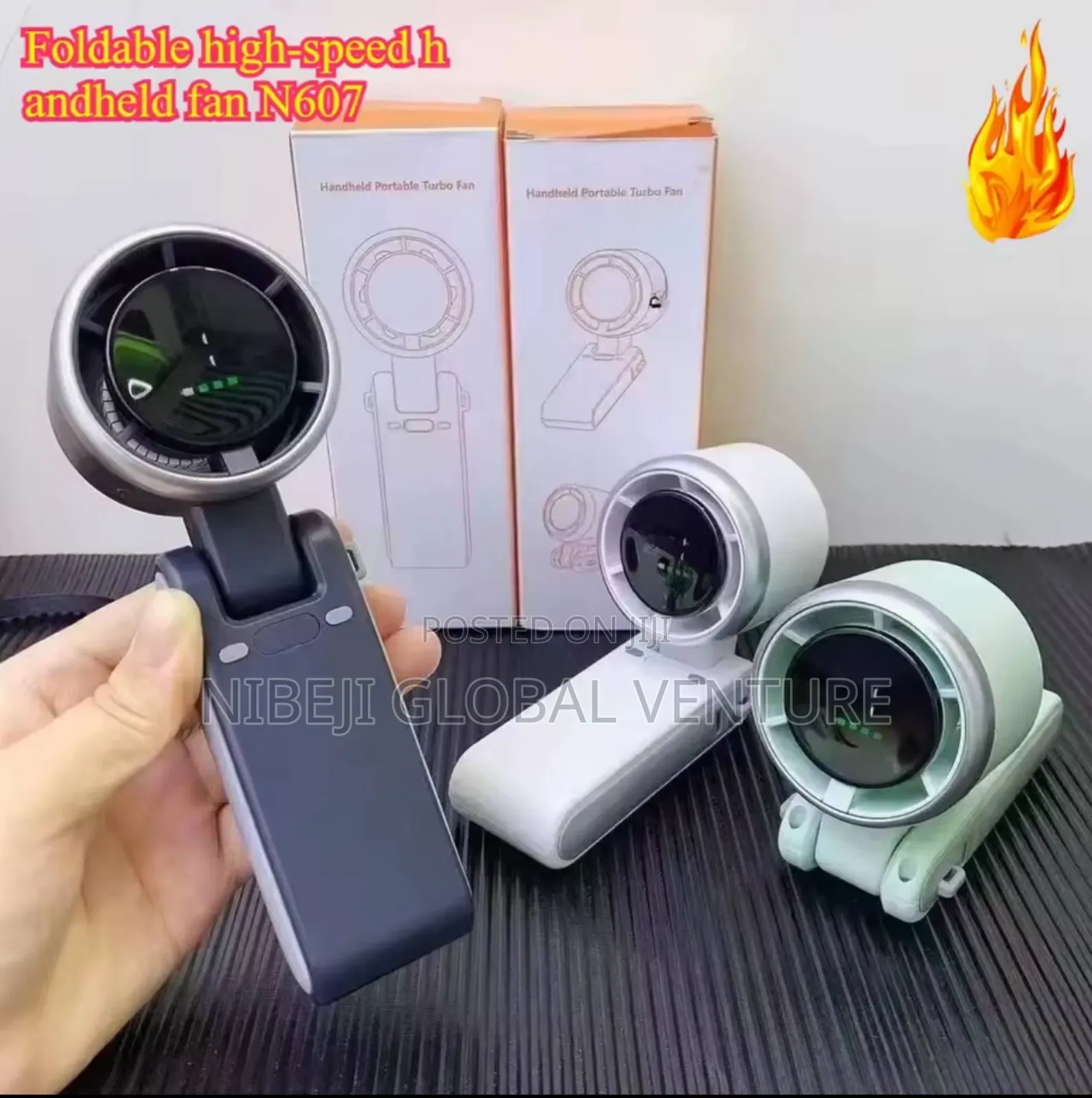 High Speed Turbo Hand-Held Fan