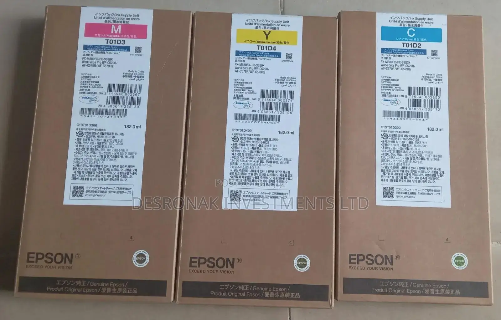 Epson T01d1 Ink Cartridge
