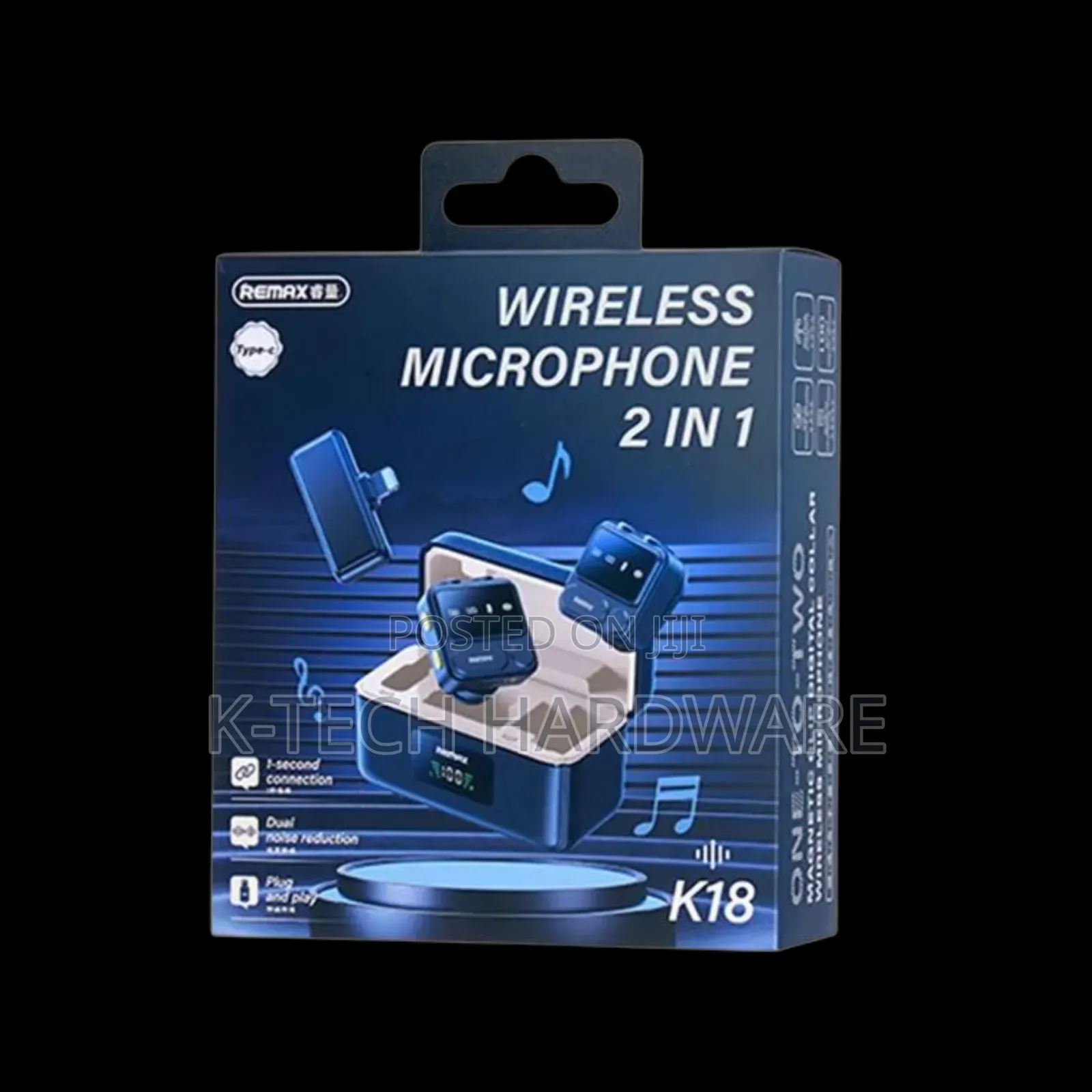 Remax 2-in-1 Usb-C Wireless Microphone