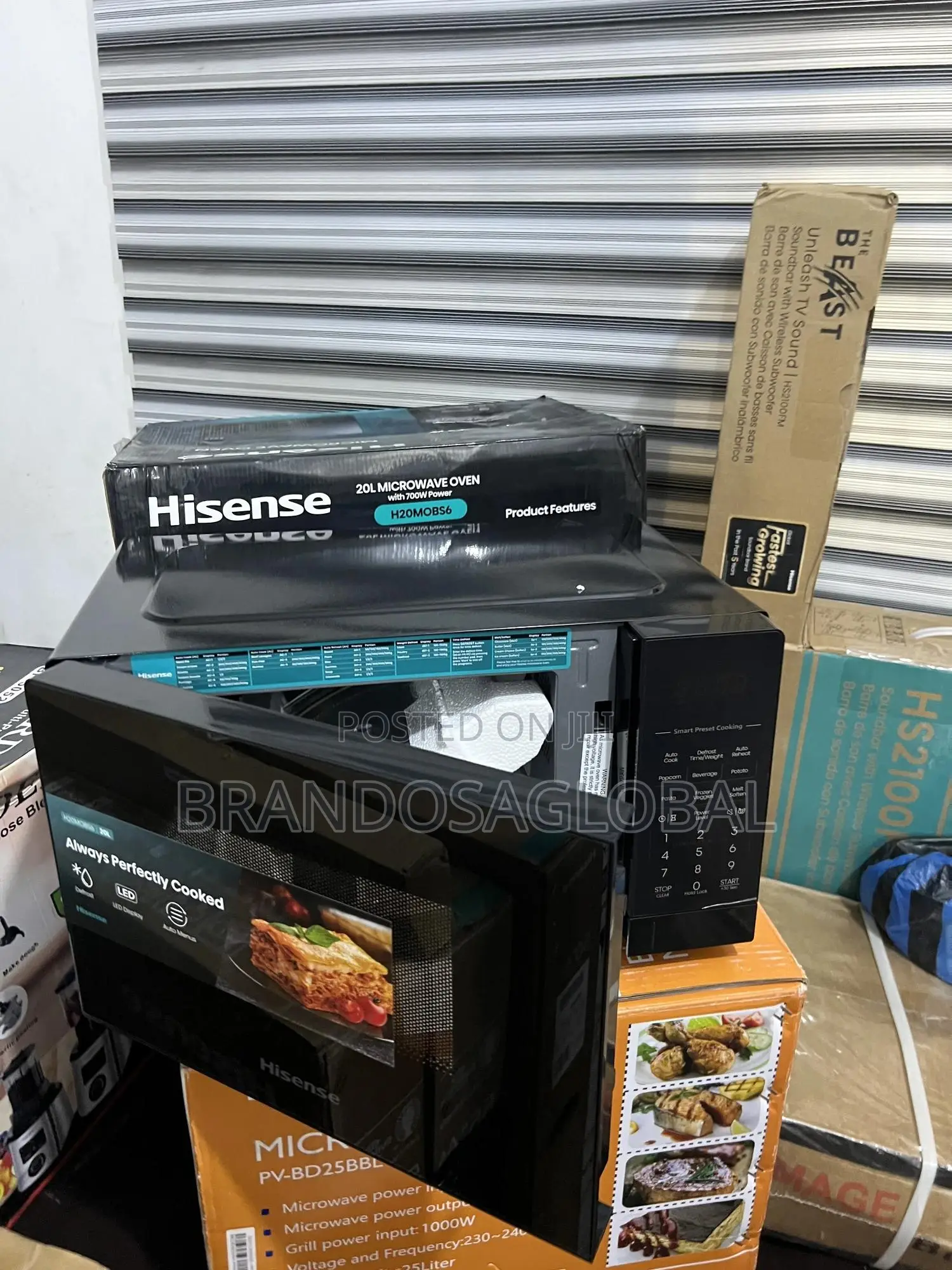 20l Hisense Microwave – Sealed With Warranty