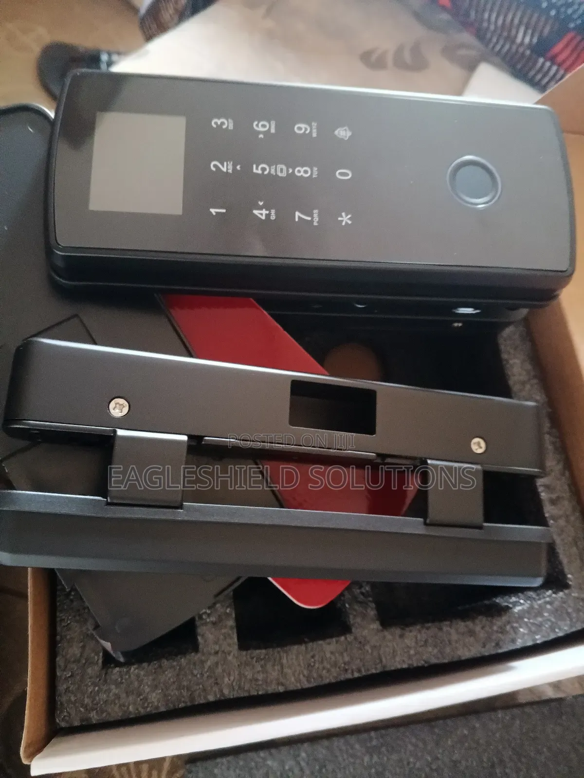 Frameless Glass Door Fingerprint Smart Lock