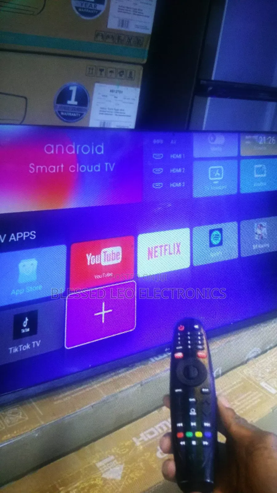 50 Inches With Colourful and Brightening Smart View