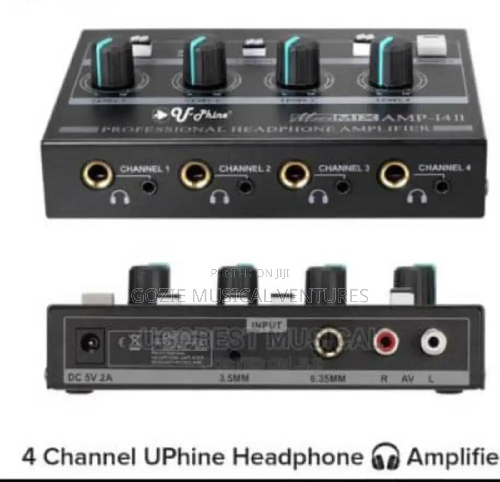 Alctron H4 Plus Mini Headphone Amplifier 4 Channels