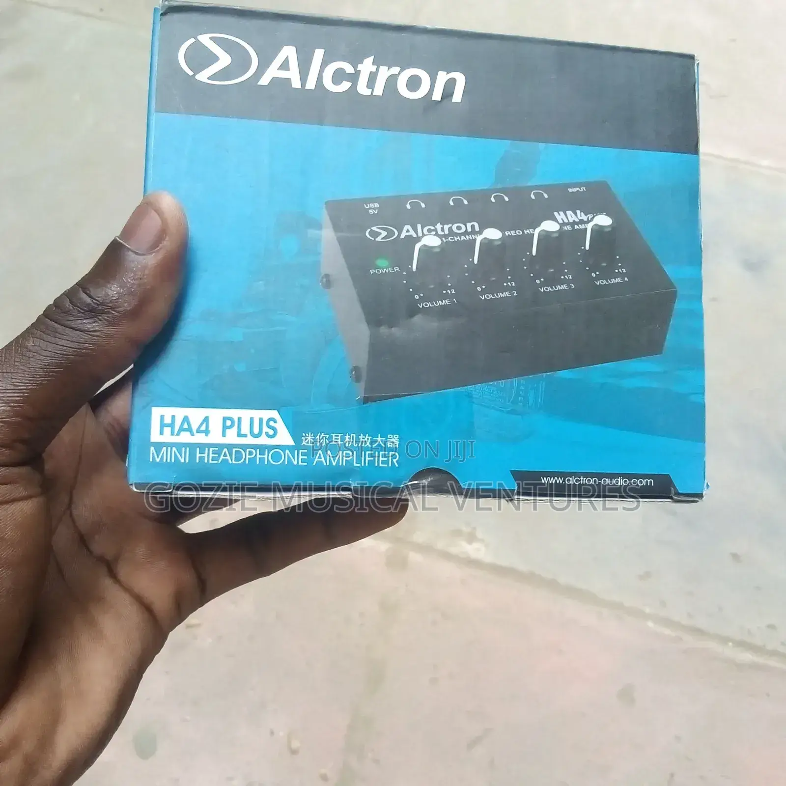 Alctron H4 Plus Mini Headphone Amplifier 4 Channels