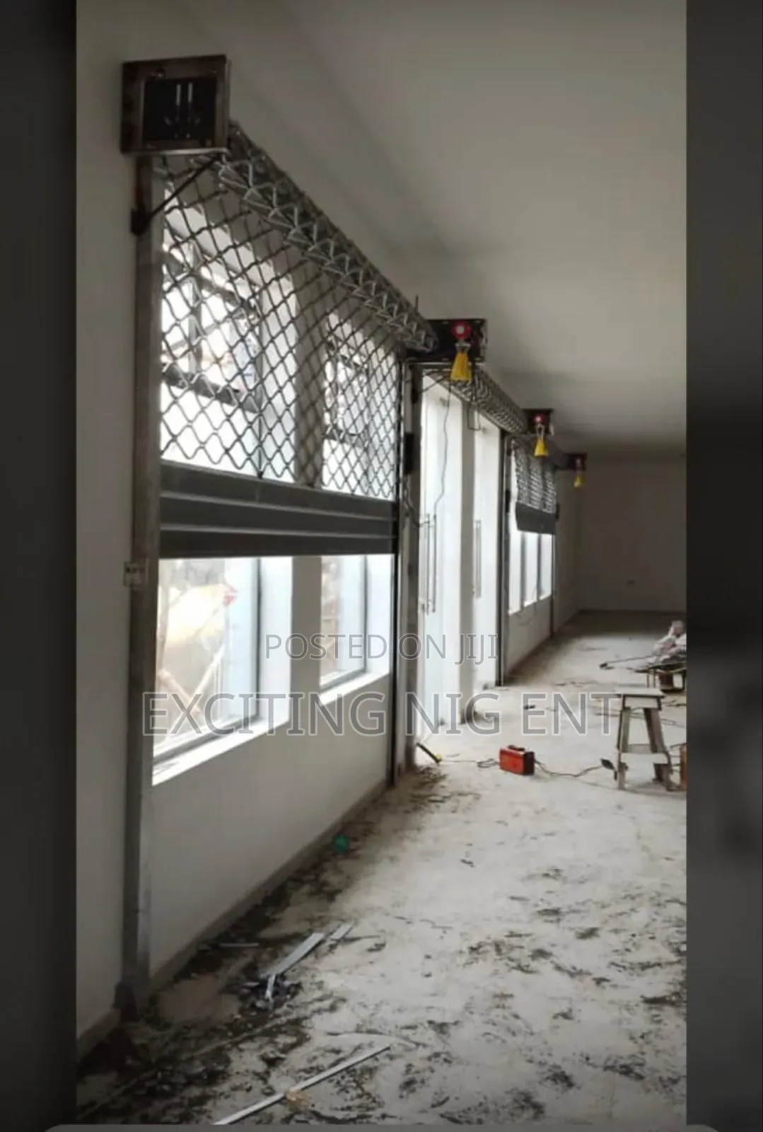 Automatic Manual Grill Roller Shutter Net Imported Door