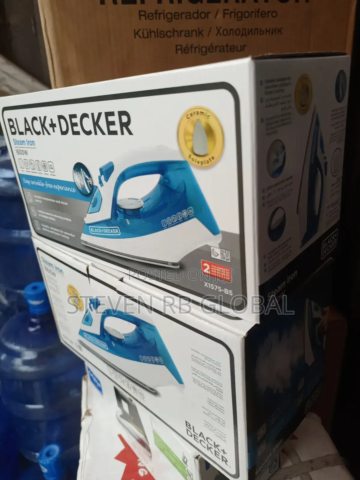 Black+Decker /Steam Iron/ 1600w /X1575-B5