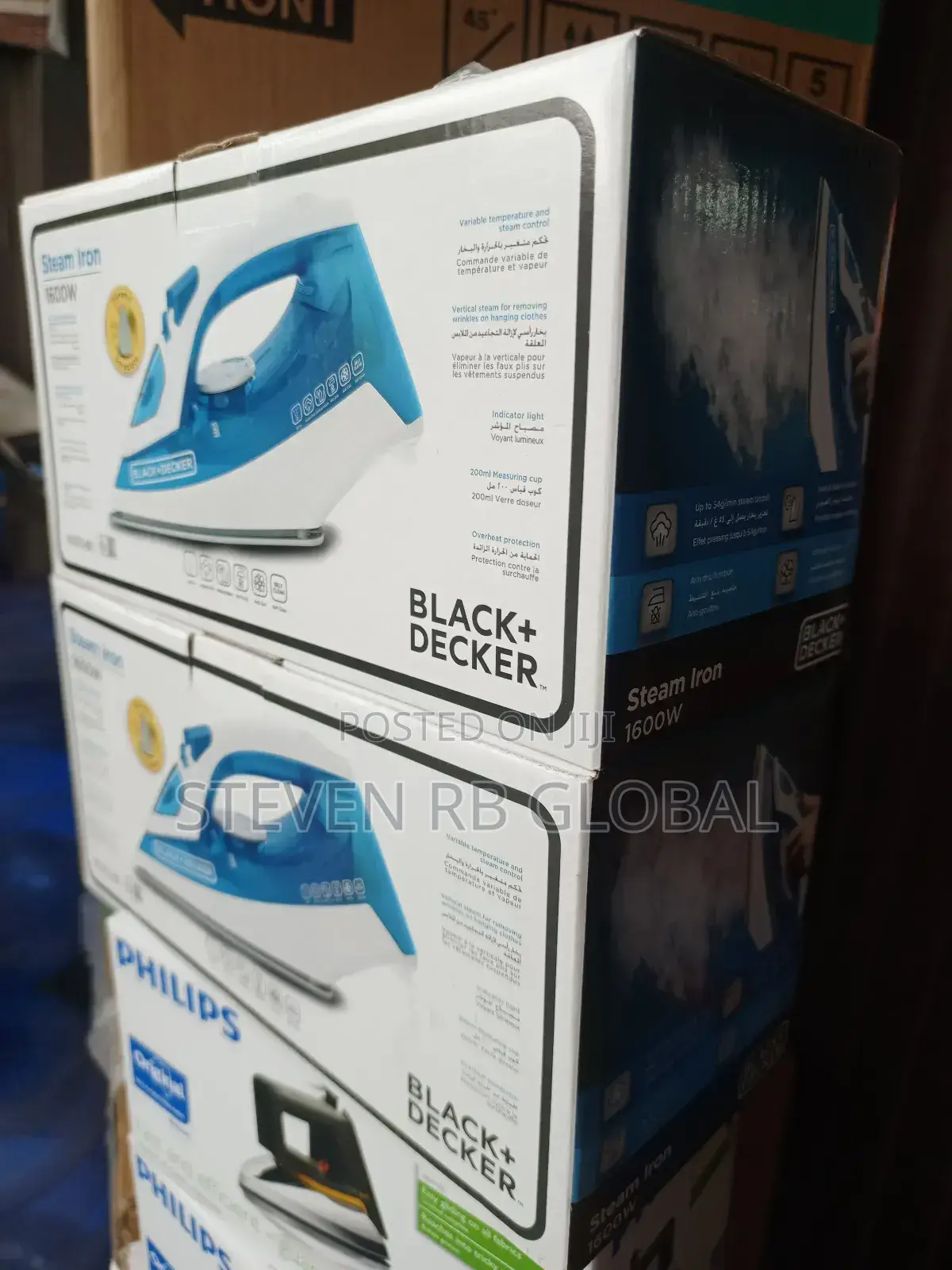 Black+Decker /Steam Iron/ 1600w /X1575-B5