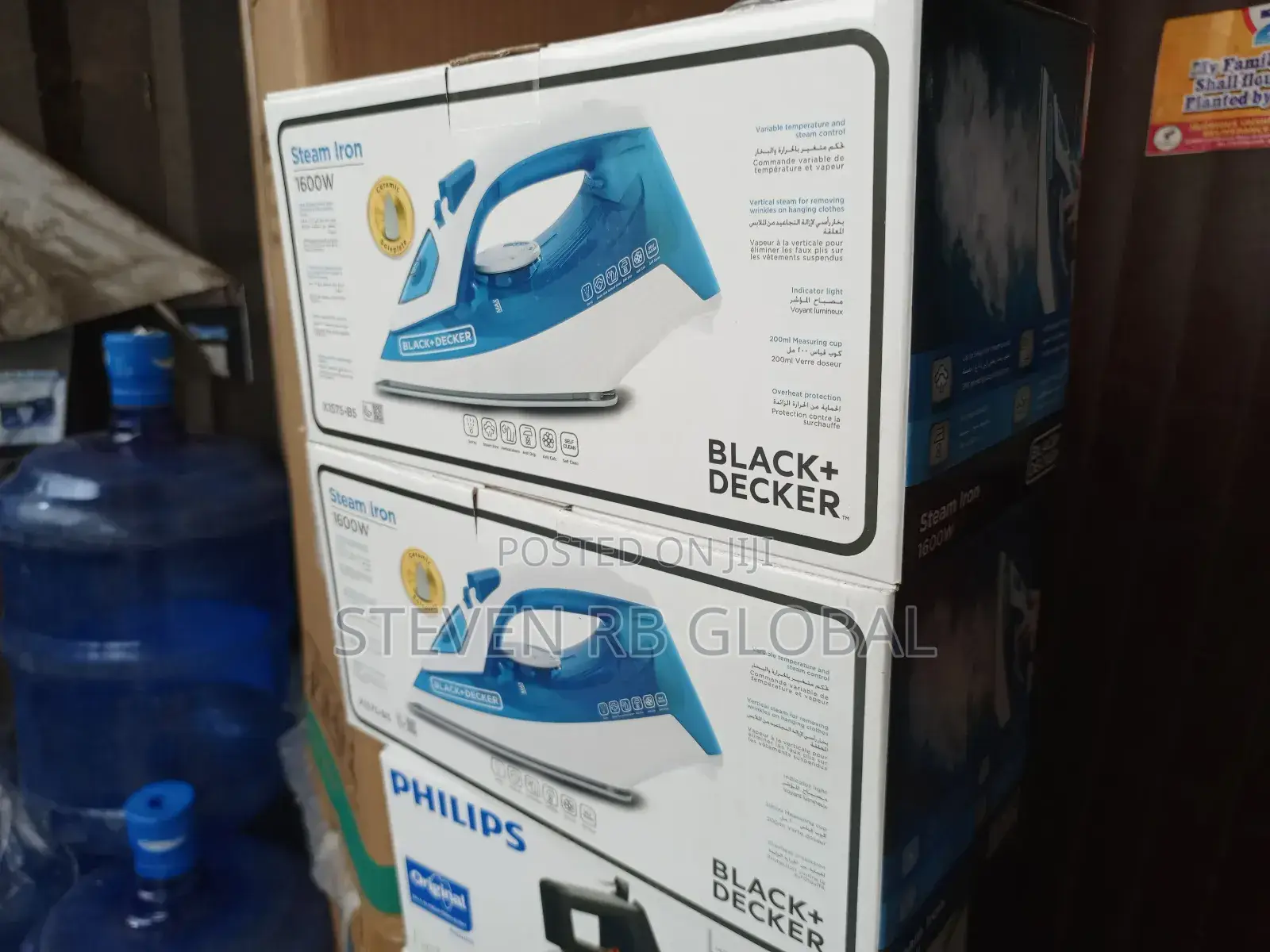 Black+Decker /Steam Iron/ 1600w /X1575-B5