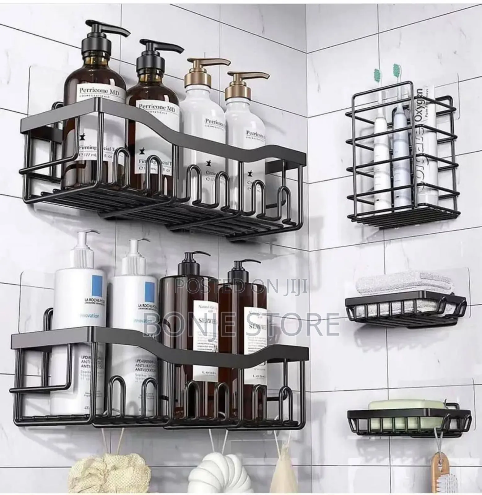 5in1 Shower Caddy/ Bathroom Rack