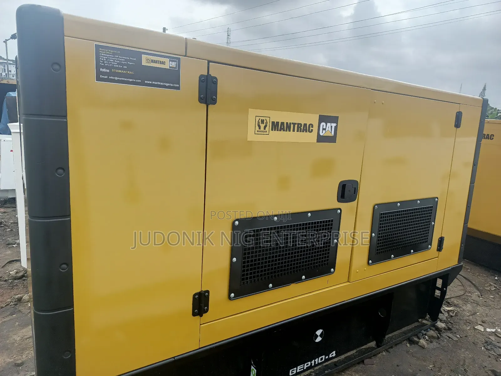 100kva Cat Generator 4-Cylinder