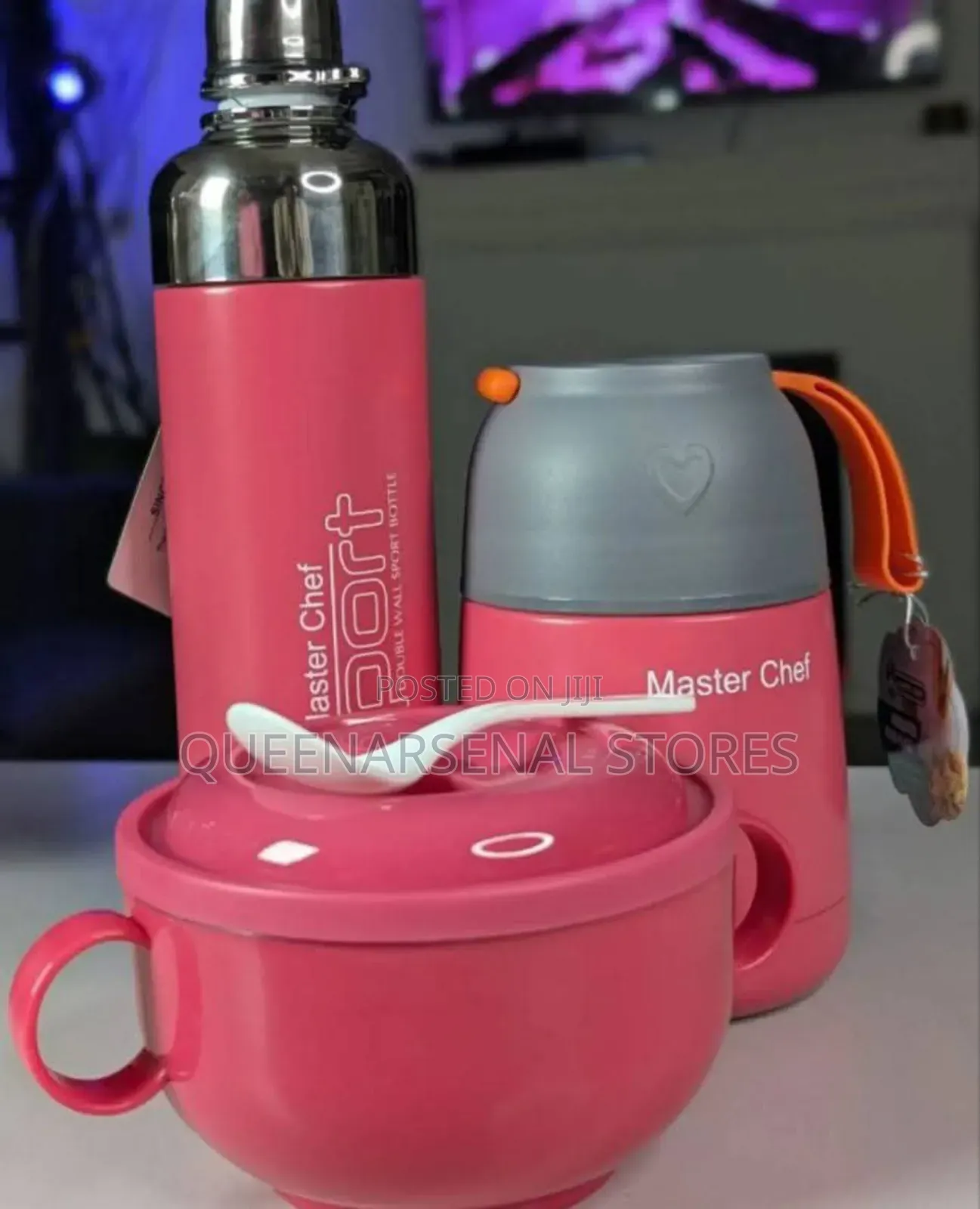 Master Chef Vacuum Food Flask and Sport Bottle