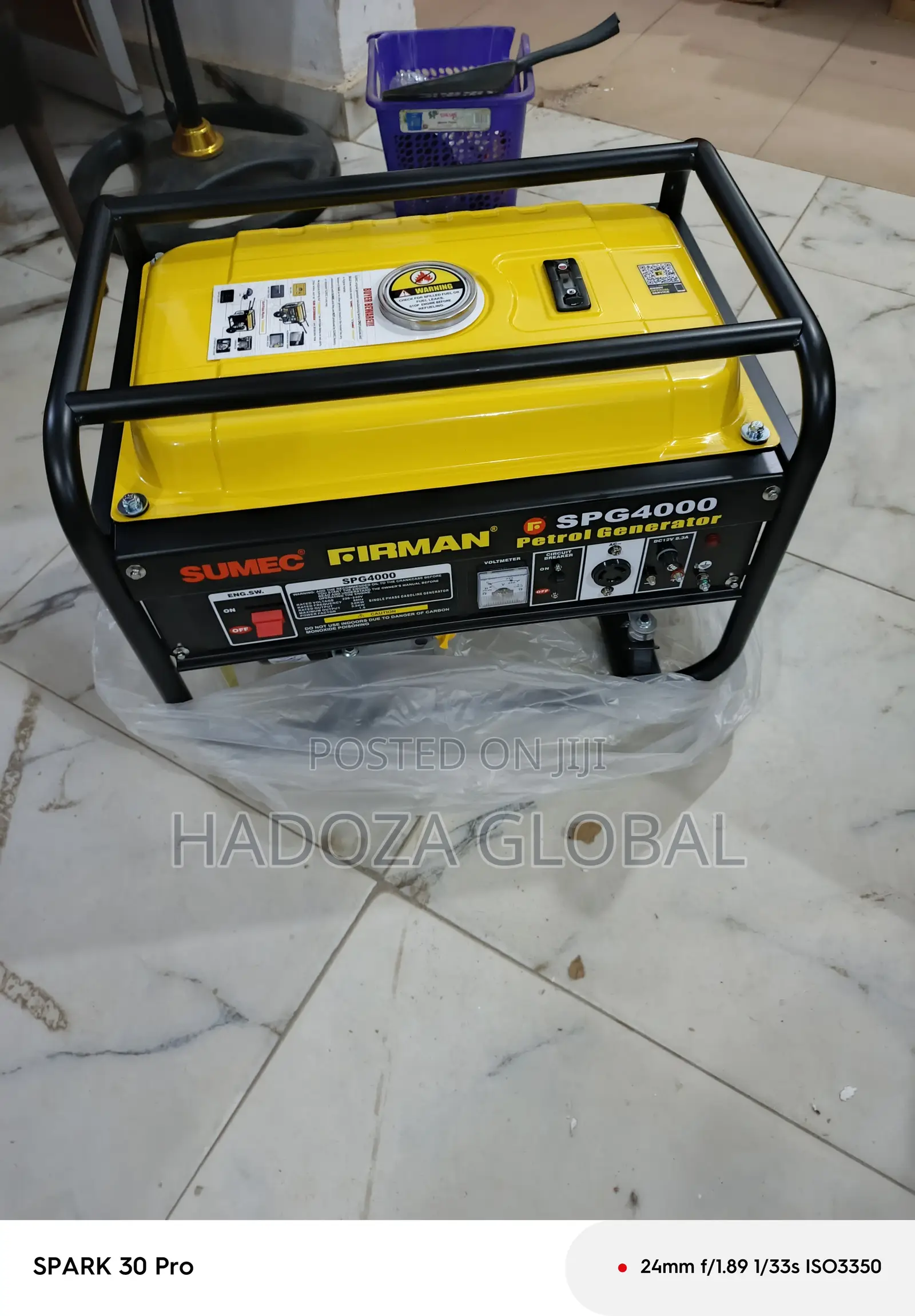 Sumec Firman Spg4000 – 100% Copper Manual Generator