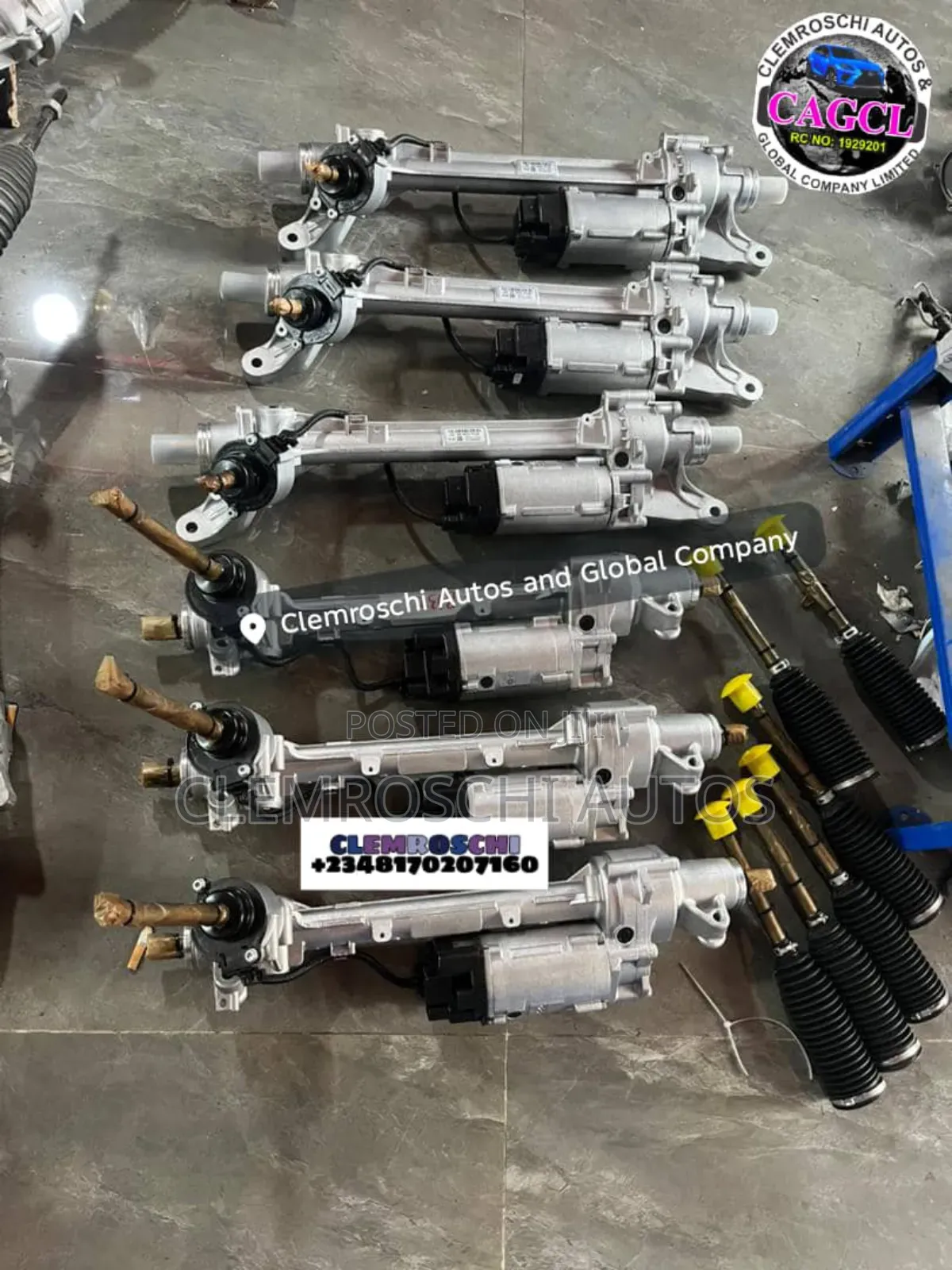 High Quality Certified Complete Brand New Electric Steering Racks.