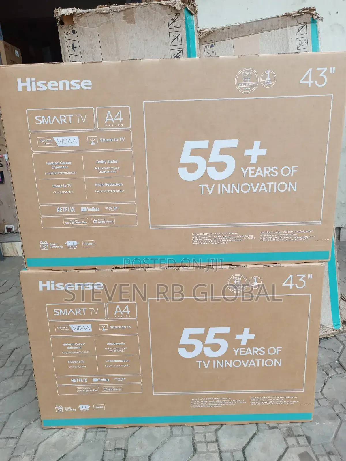 Hisense 43′′ Full High Definition Led Smart Tv With Wifi